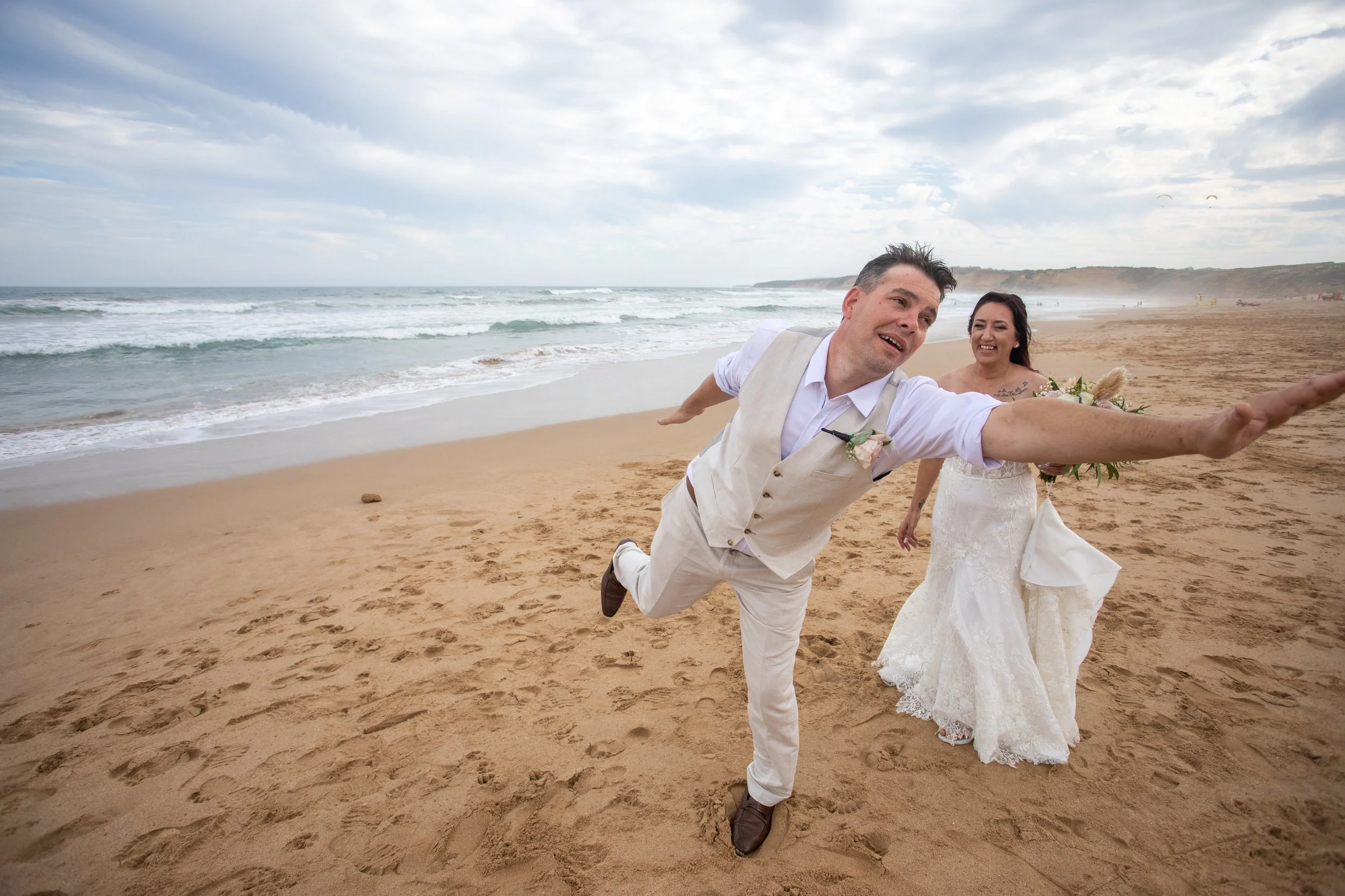 Kaylene & Alan's Wedding at Torquay on the Surf Coast 
