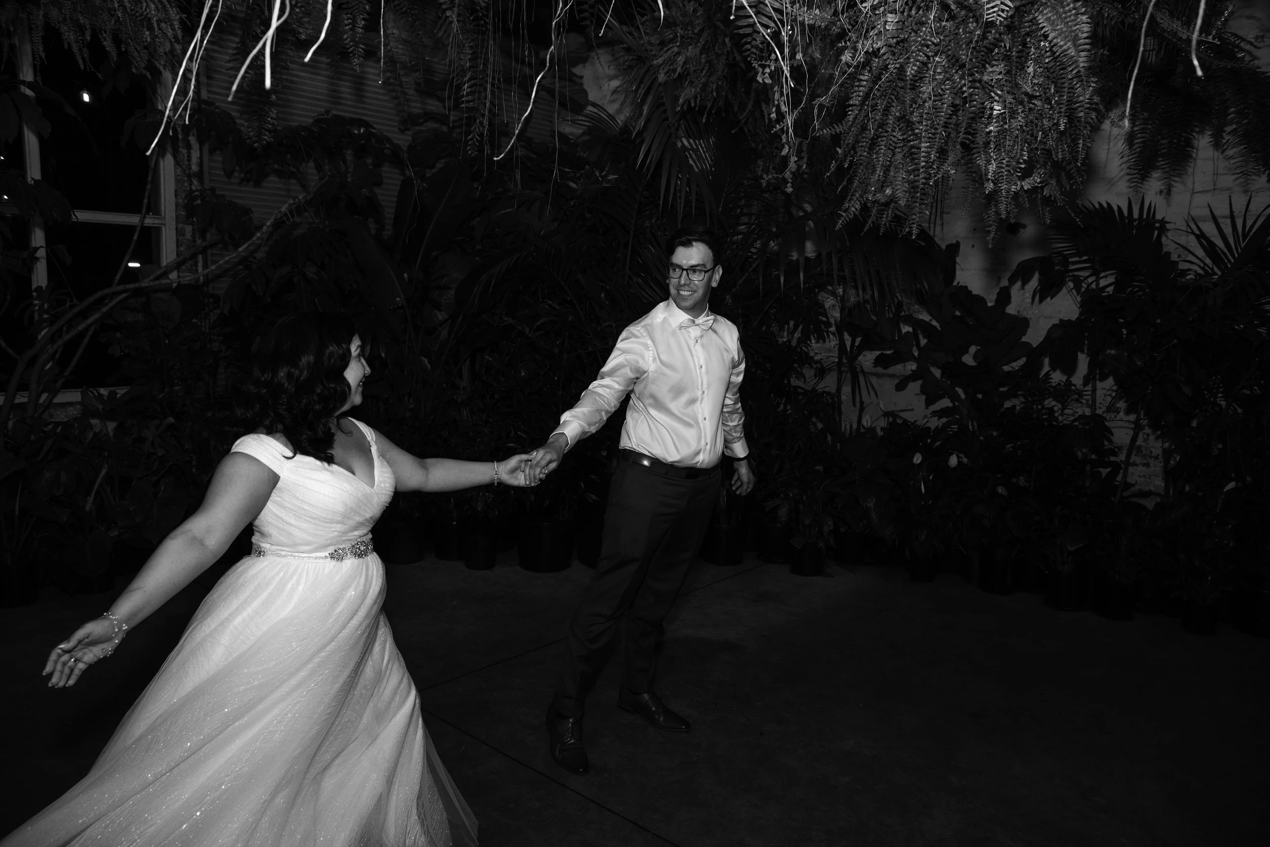 Abha & Andrew’s Wedding - Reception at Glasshaus Inside  