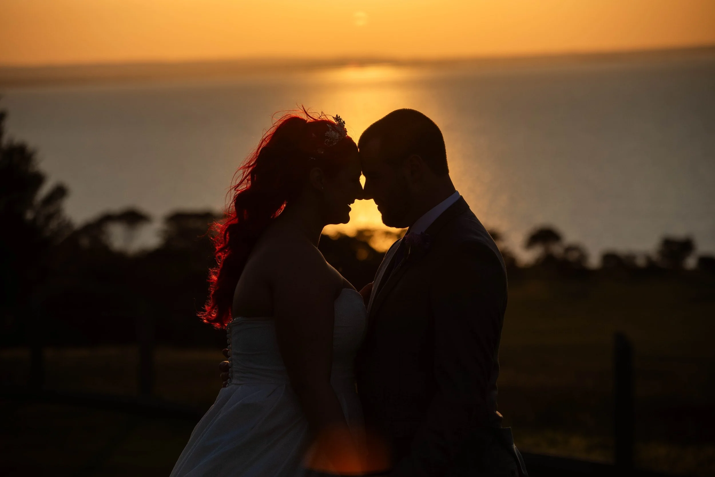 Chelsea & Garry’s Wedding ceremony and reception at Jack Rabbit Winery in Bellarine 