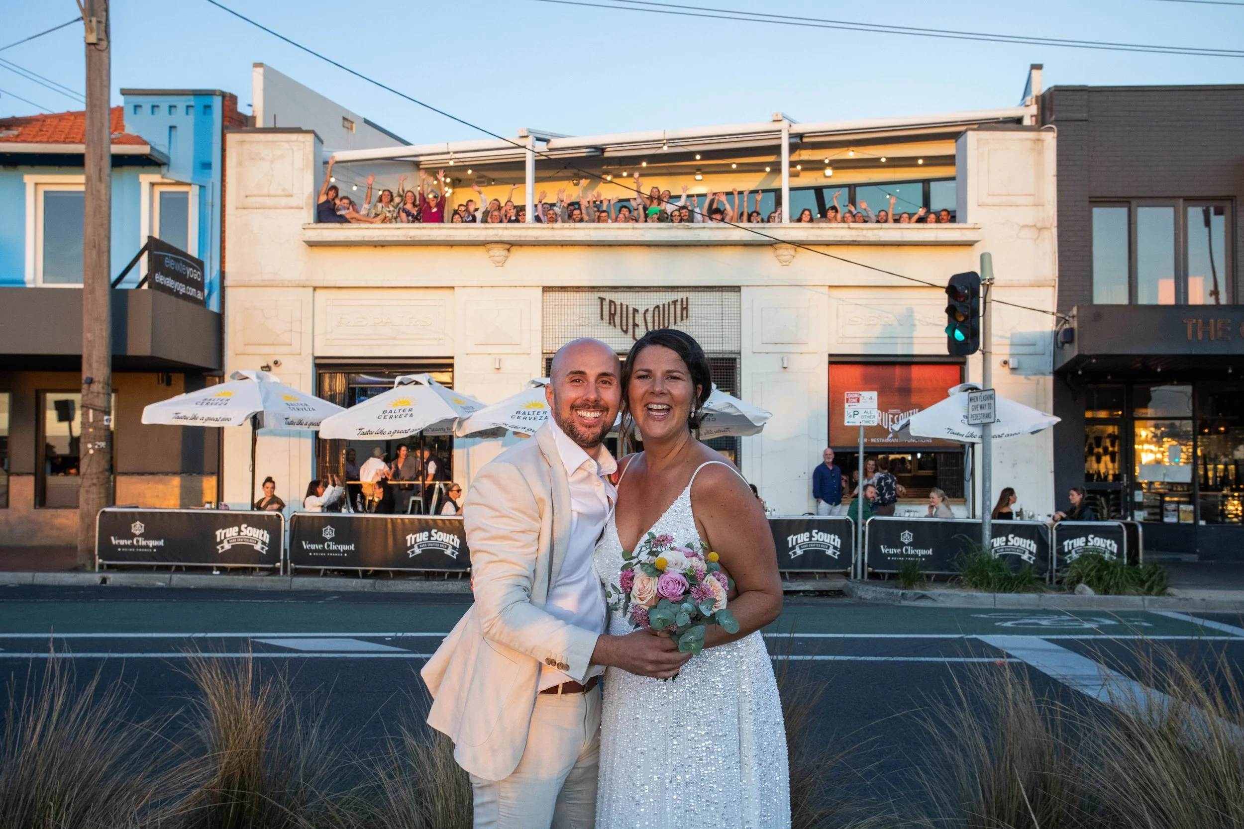 Bianca & Lewis' Wedding at True South in Black Rock 