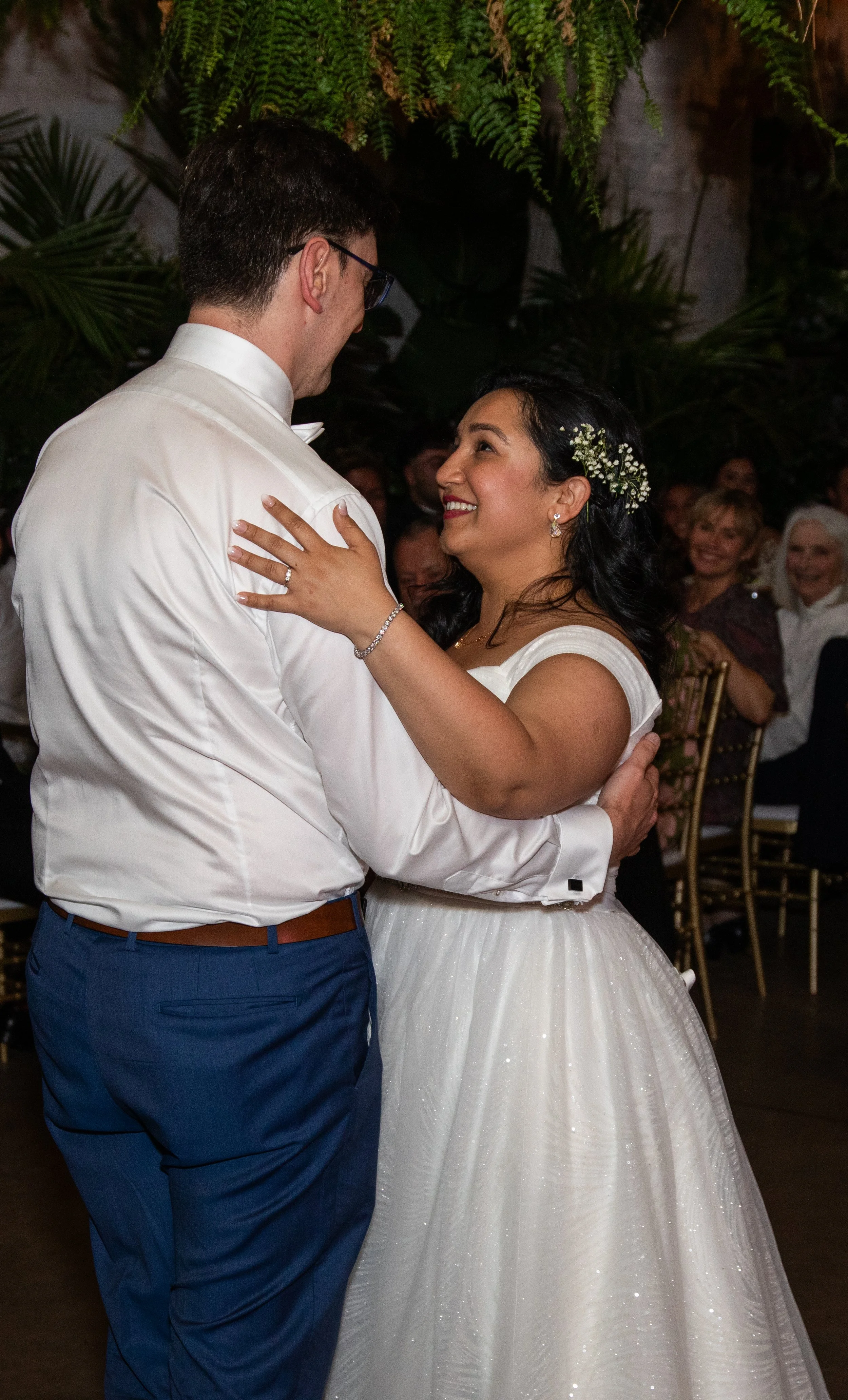 Abha & Andrew’s Wedding - Reception at Glasshaus Inside  