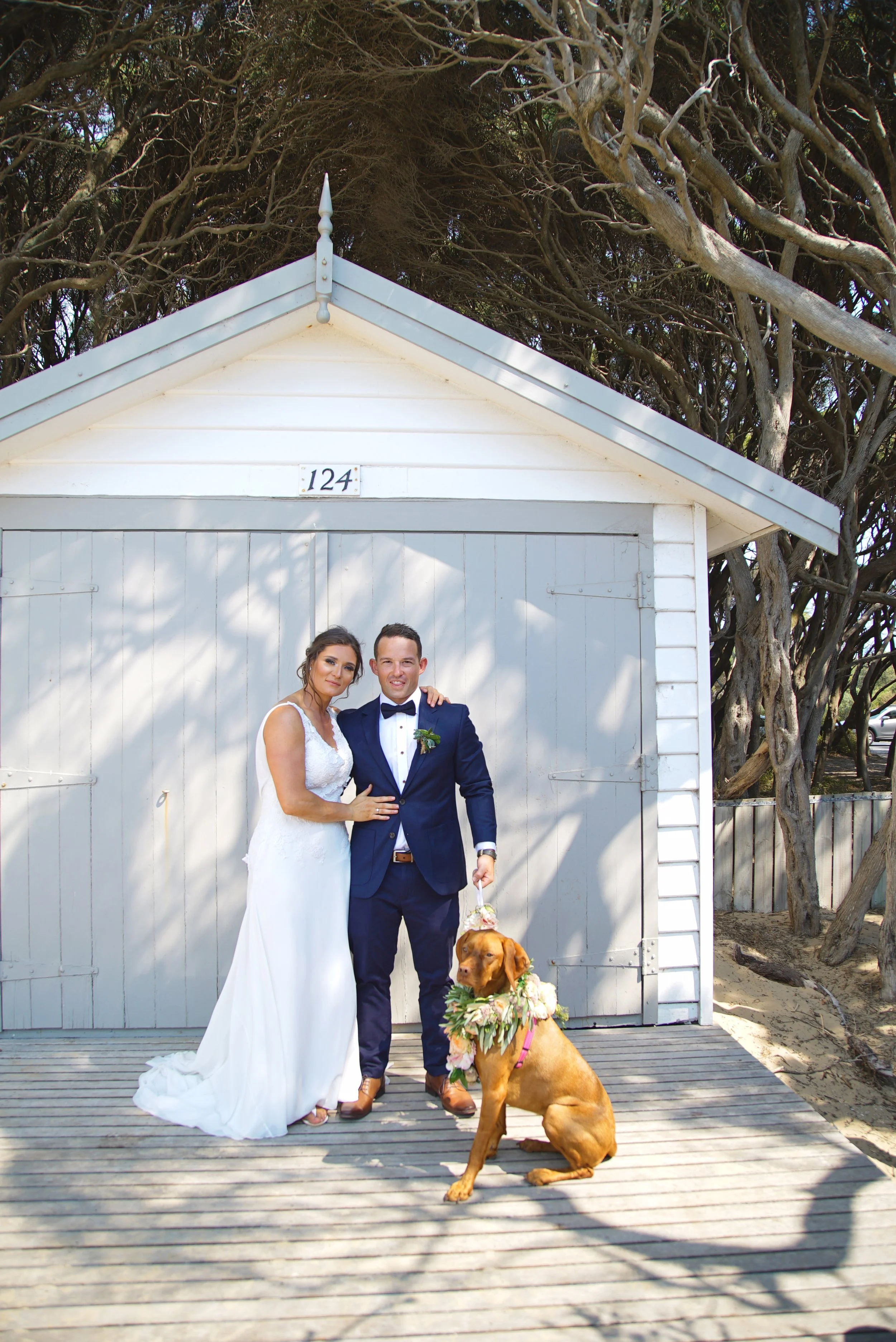 Bec & Tom's Wedding at Blairgowrie Yacht Squadron, Photo Shoots at Rye Foreshore, Rye Beach & Rye Ocean Beach 