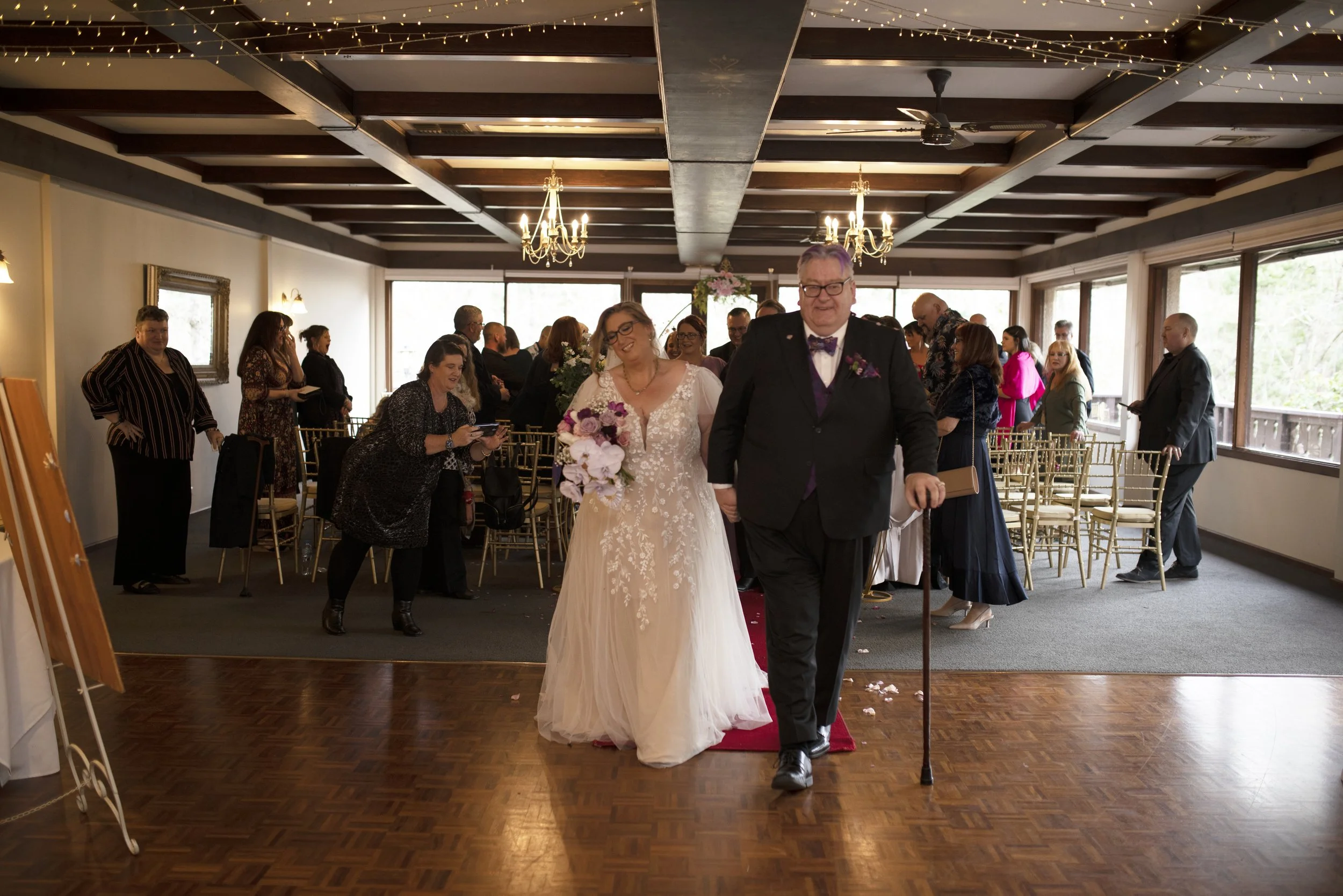 Alison & Simon's Wedding at Chateau Wyuna in Mount Evelyn