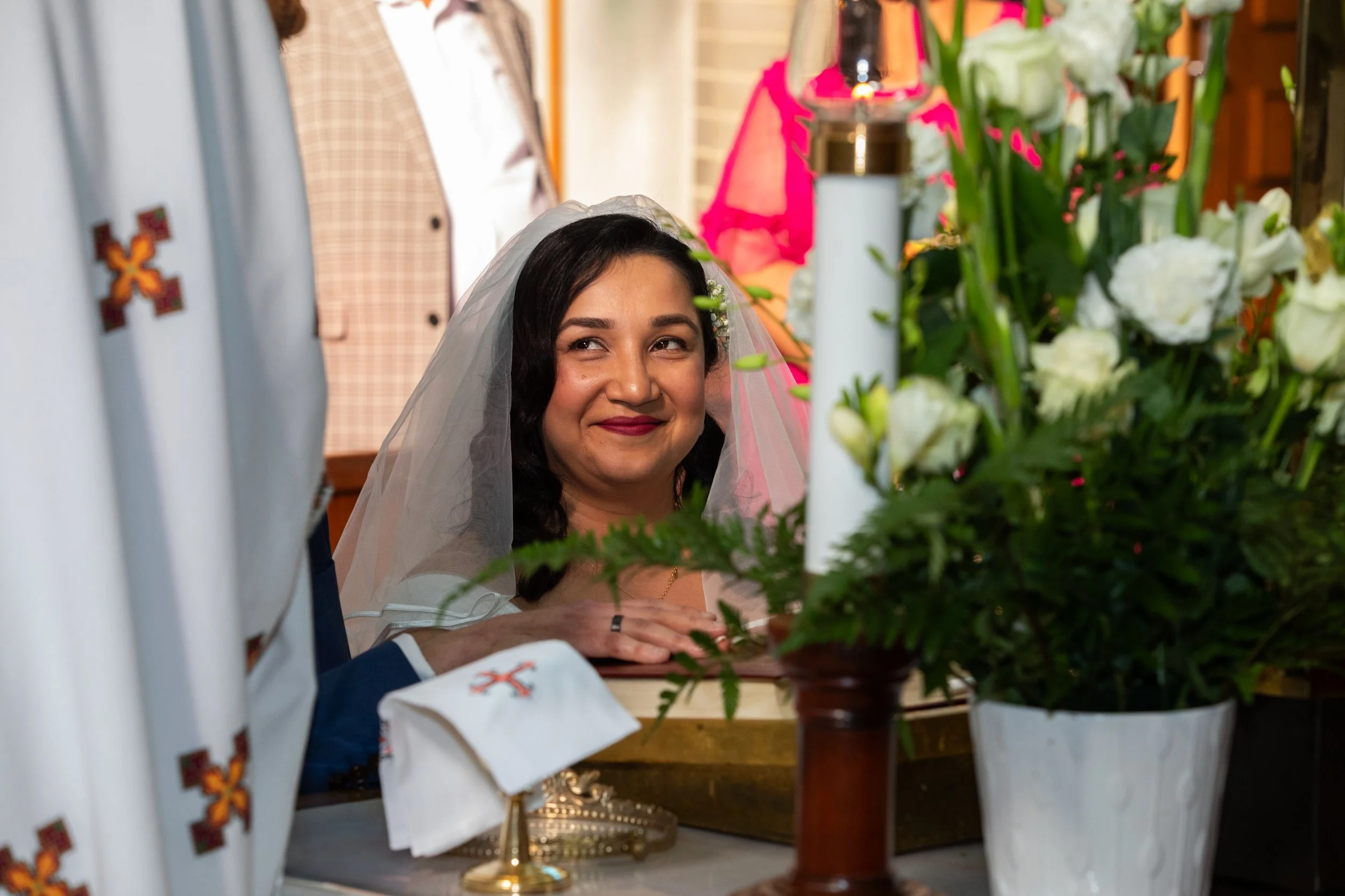 Abha & Andrew’s Wedding - Ceremony Ukrainian Catholic Cathedral of Saints Peter and Paul in North Melbourne