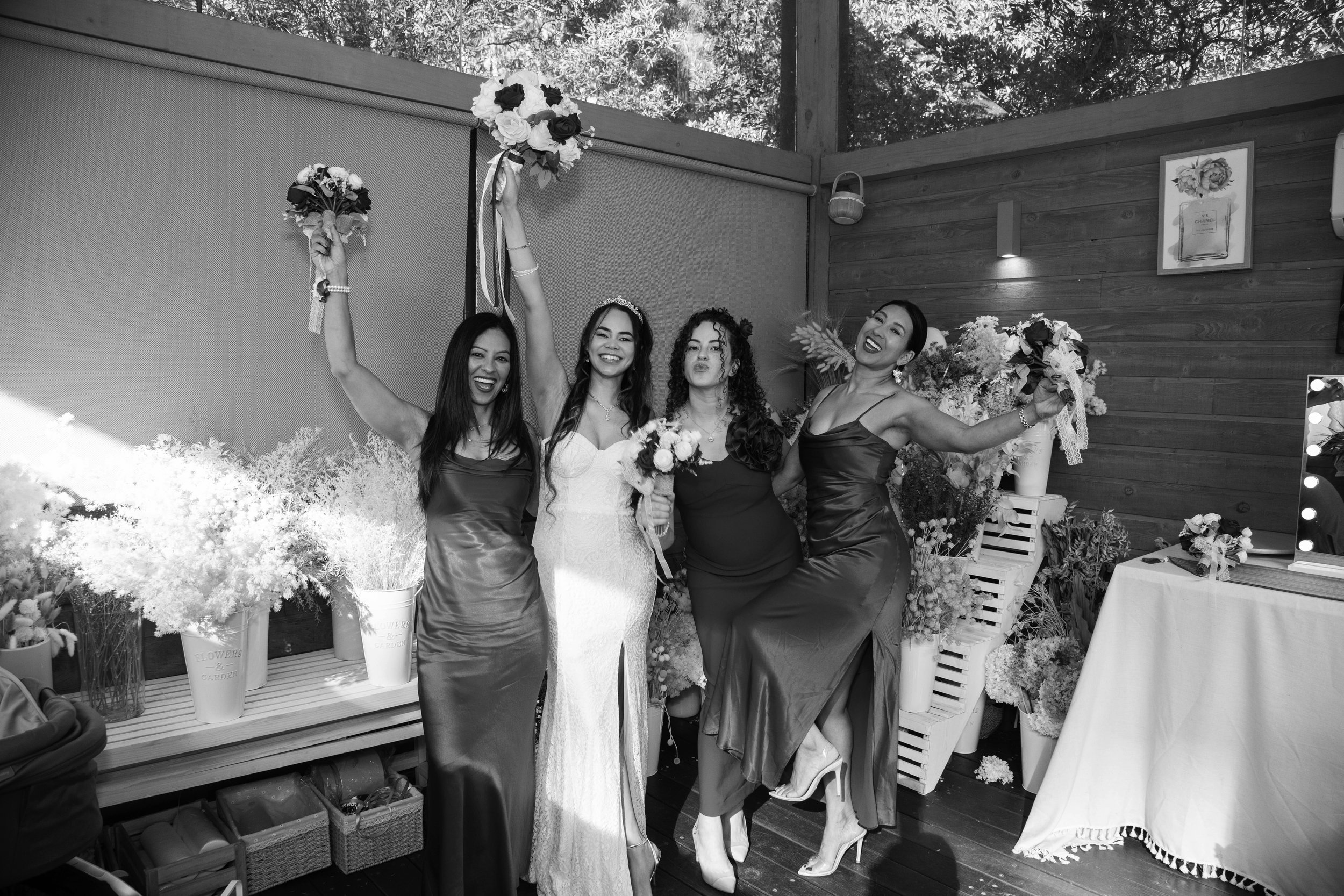 Melissa & Daniel's Wedding at Olinda Tea House in Olinda, Mount Dandenong The Dandenongs 