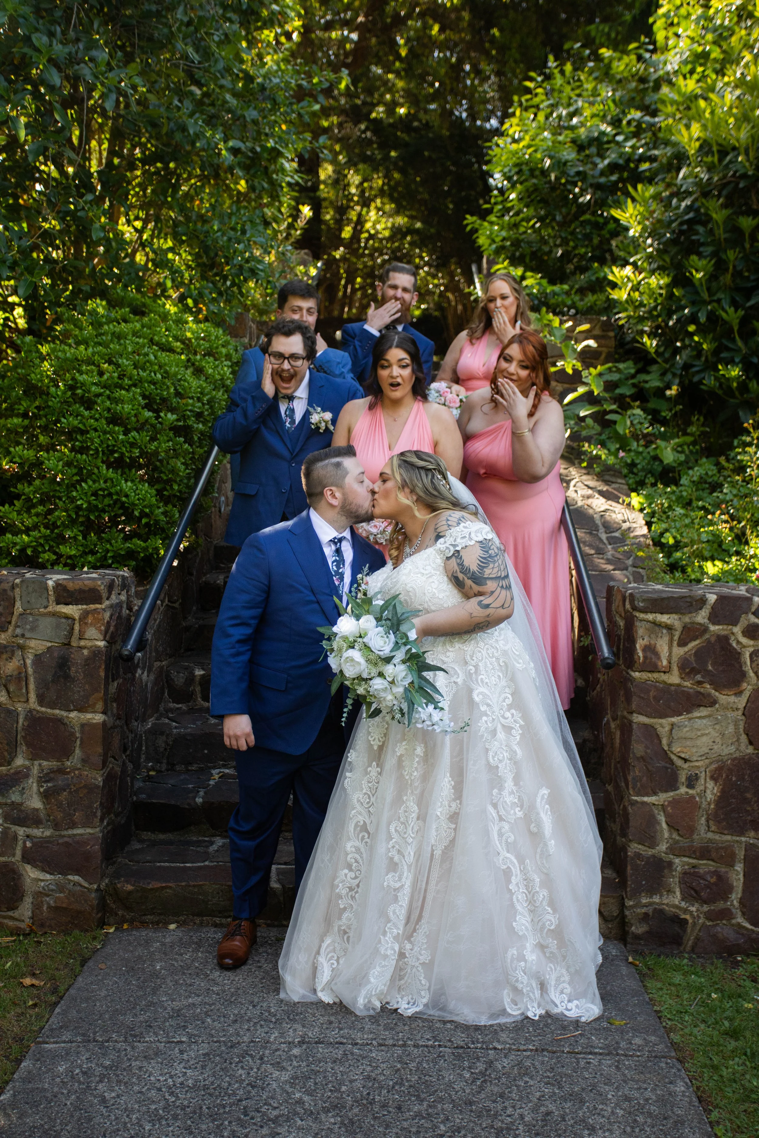Brooke & Harley's wedding photo shoot at Marybrooke Manor in Sherbrooke