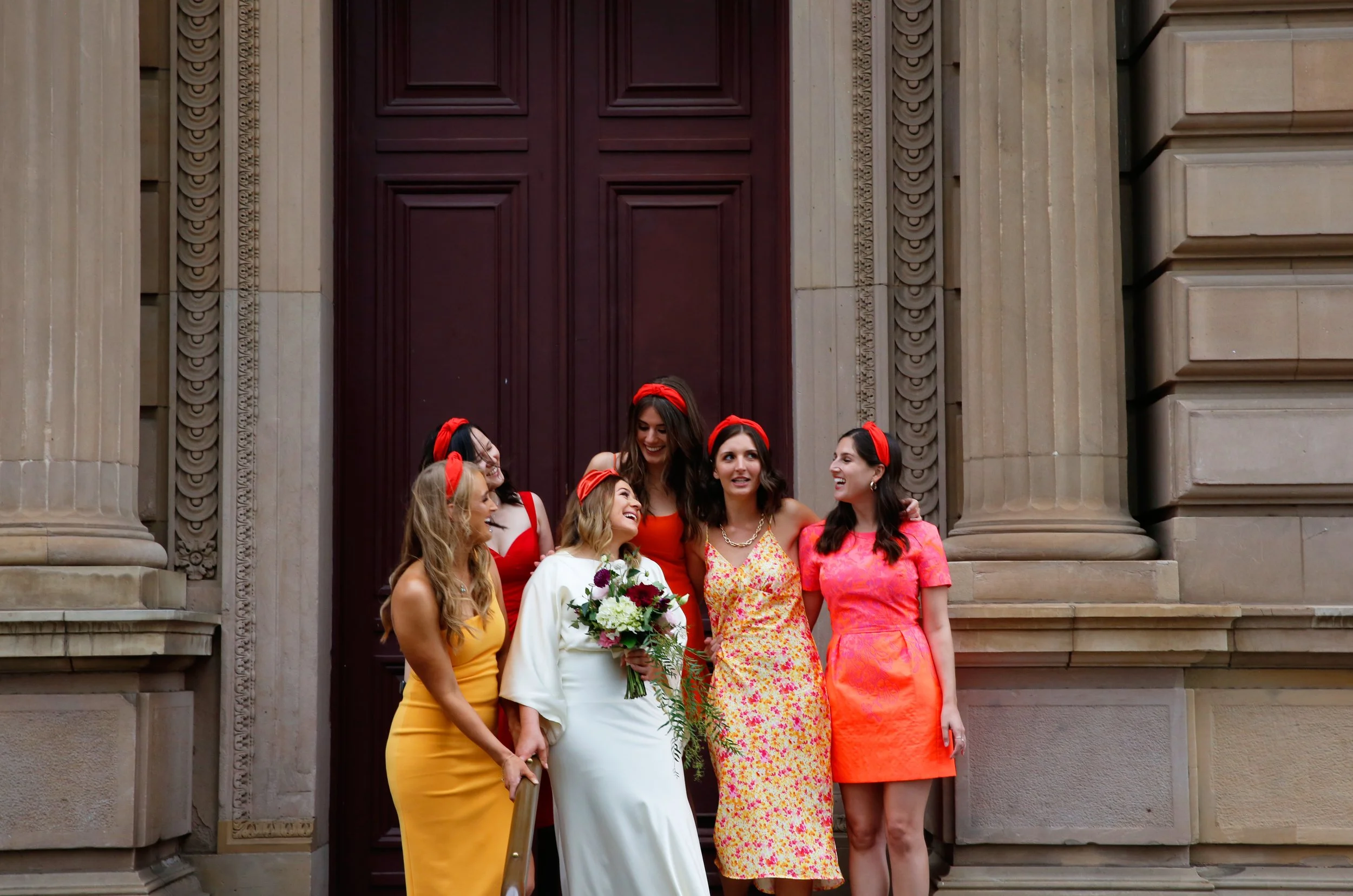 LJ & Joel's wedding photo shoot at Treasury Building