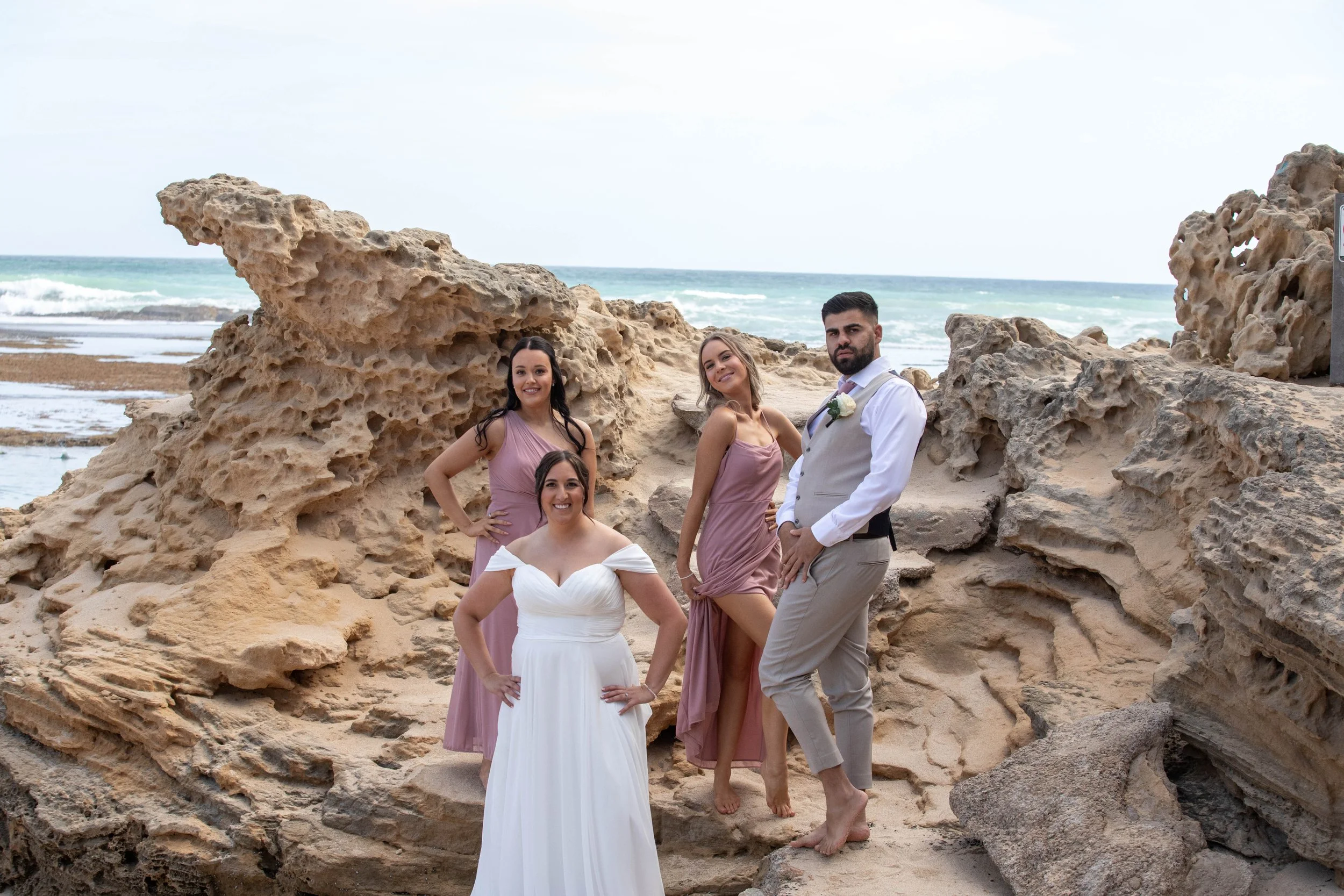 Serena & Kate’s Wedding - Photo Shoot at Sorrento Ocean Beach 