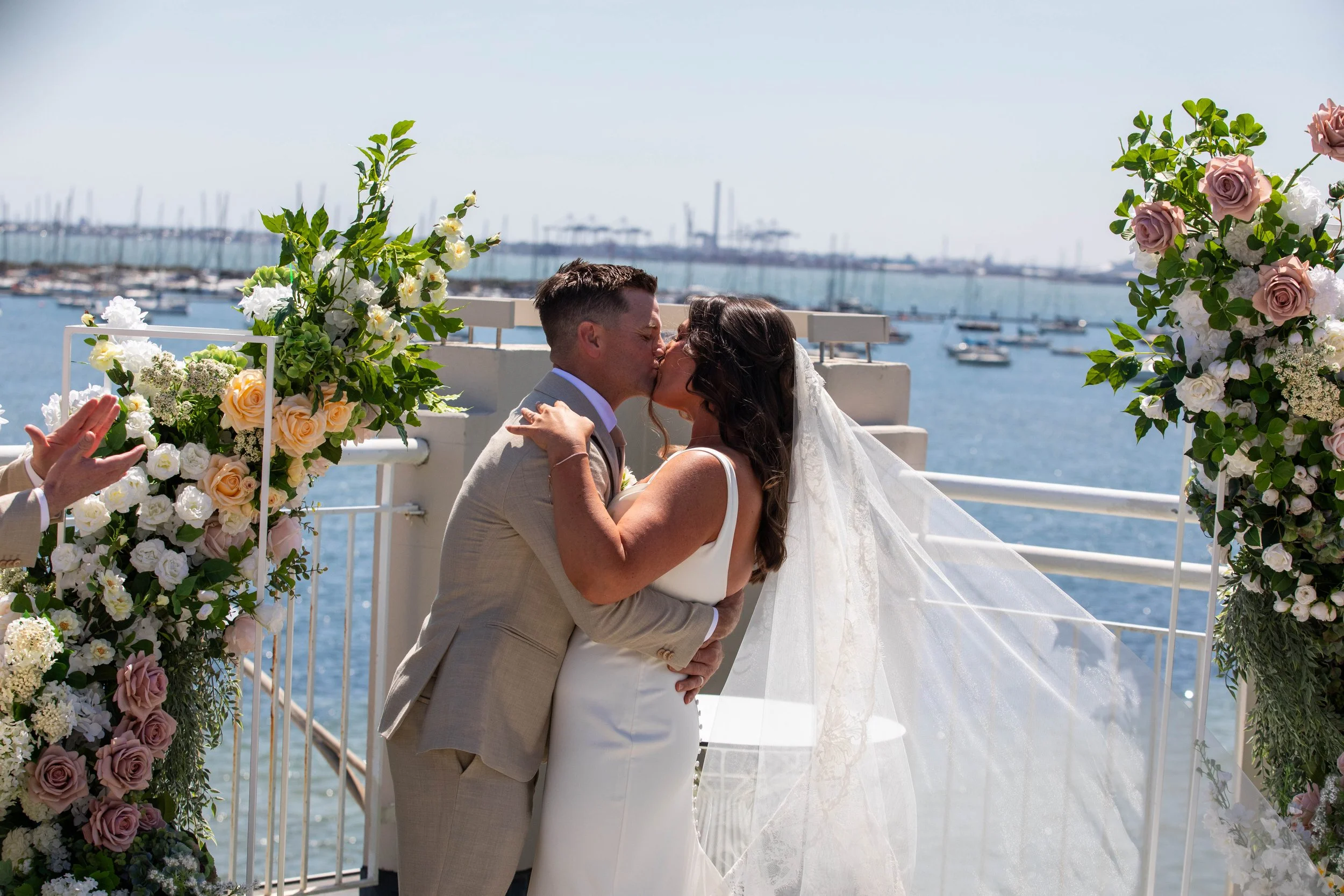 Amy & Matt’s Wedding at Royal Melbourne Yacht Squadron in St Kilda 
