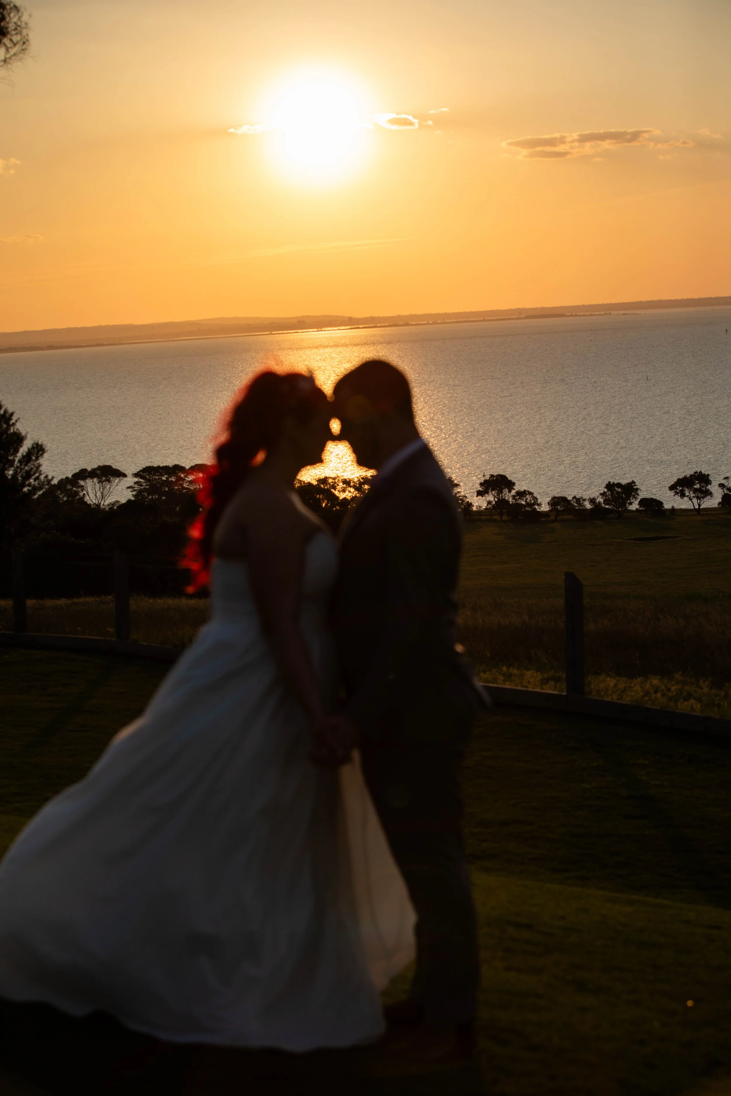 Chelsea & Garry’s Wedding ceremony and reception at Jack Rabbit Winery in Bellarine 