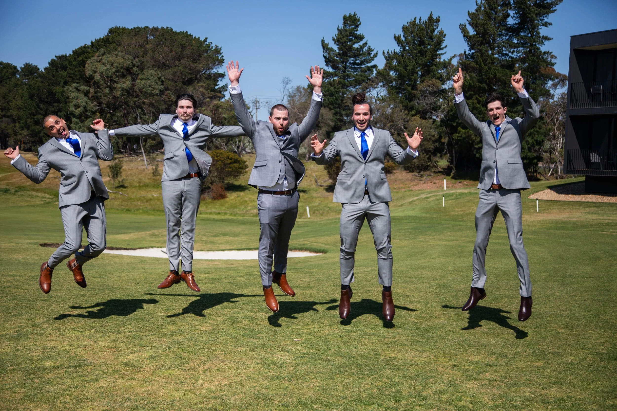 Chelsea & Garry’s Wedding with getting ready at Curlewis Golf Course, ceremony and reception at Jack Rabbit Winery in Bellarine 