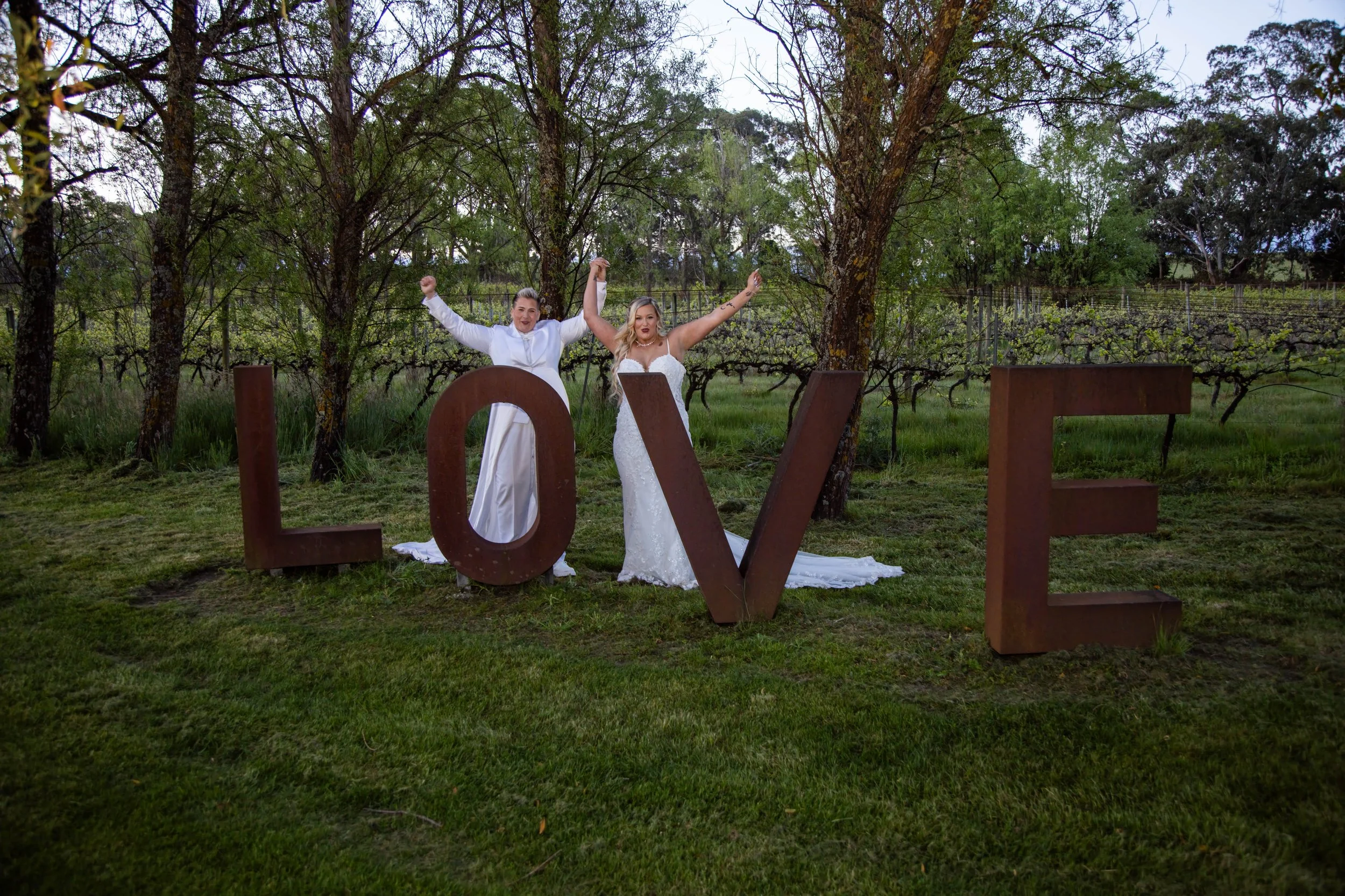 Rachael & Jacinta’s Wedding at Glen Erin at Lancefield