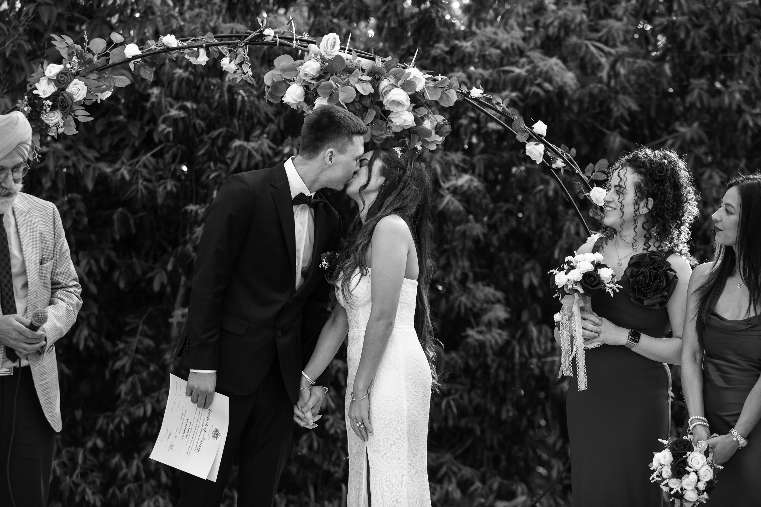 Melissa & Daniel's Wedding at Olinda Tea House in Olinda, Mount Dandenong The Dandenongs 