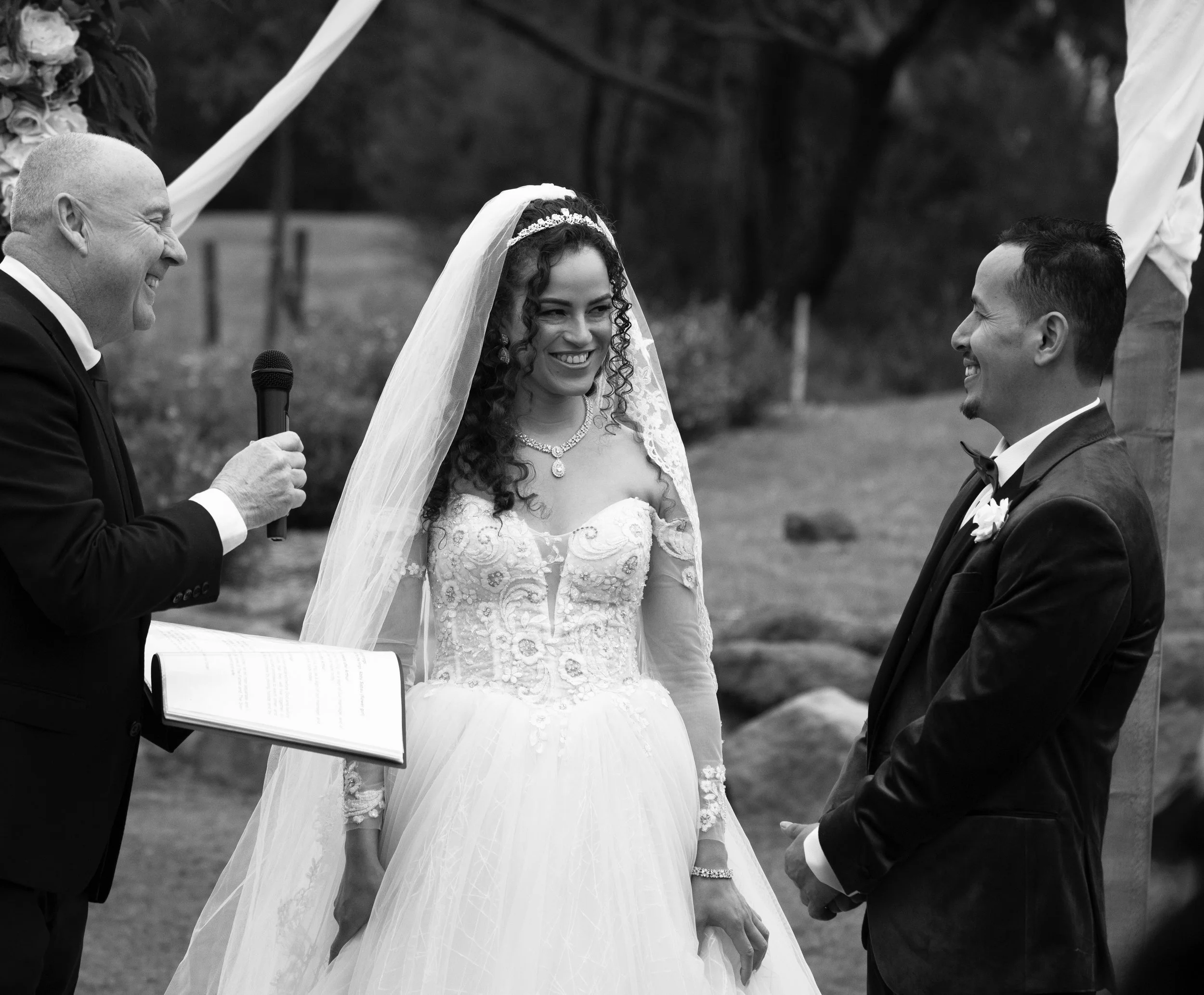 Michana & Sarchan's Wedding at Settler's Run Golf Course in Botanic Ridge