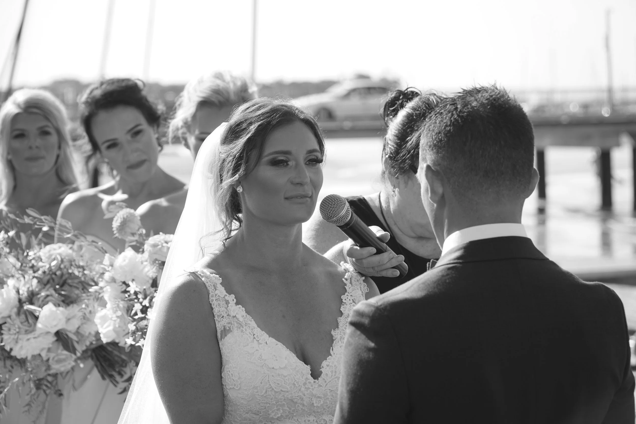 Bec & Tom's Wedding at Blairgowrie Yacht Squadron, Photo Shoots at Rye Foreshore, Rye Beach & Rye Ocean Beach 