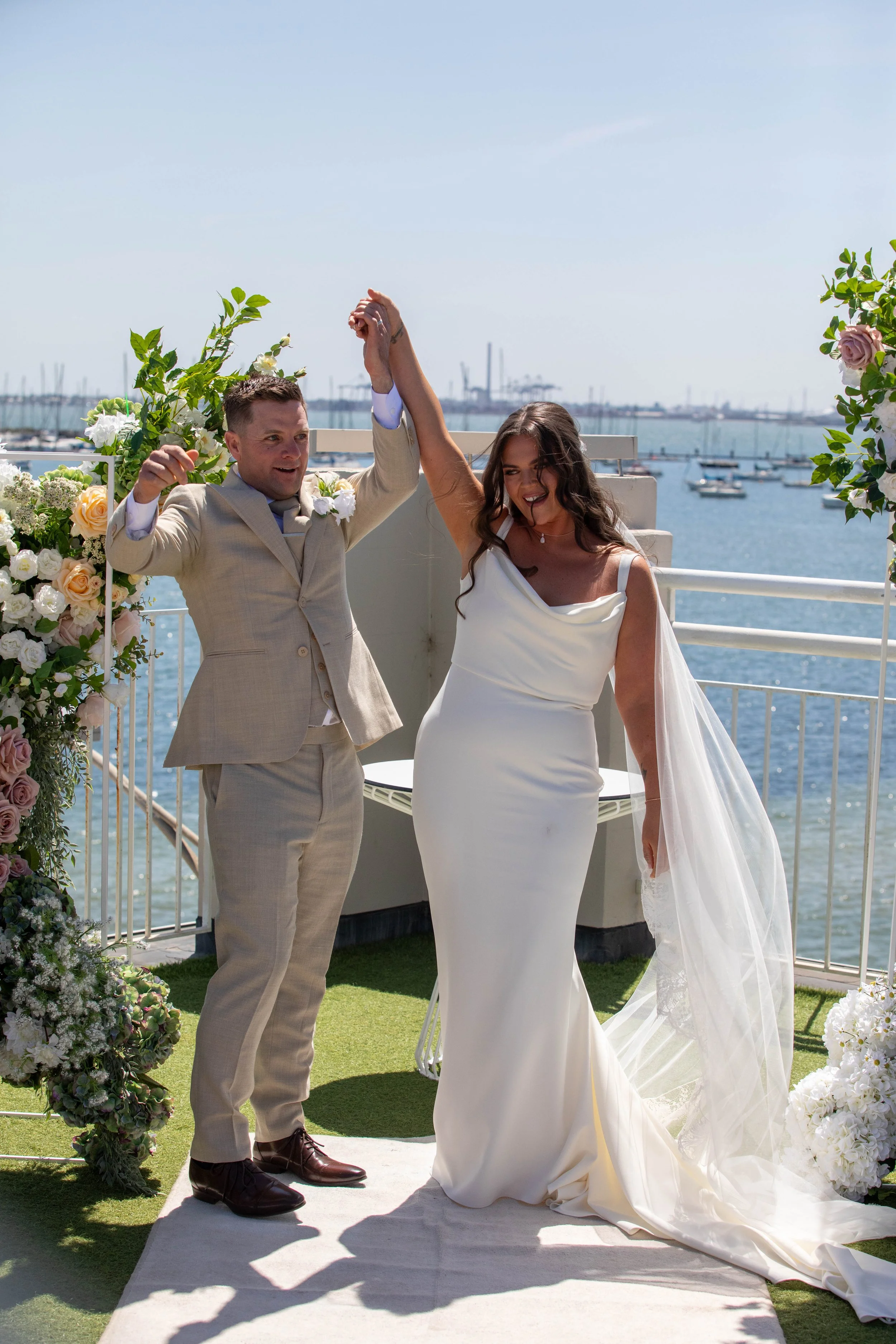 Amy & Matt’s Wedding at Royal Melbourne Yacht Squadron in St Kilda 