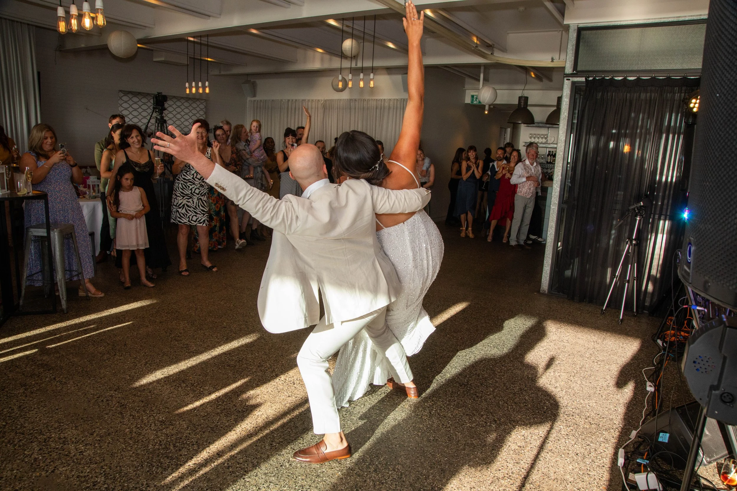 Bianca & Lewis' Wedding at True South in Black Rock 