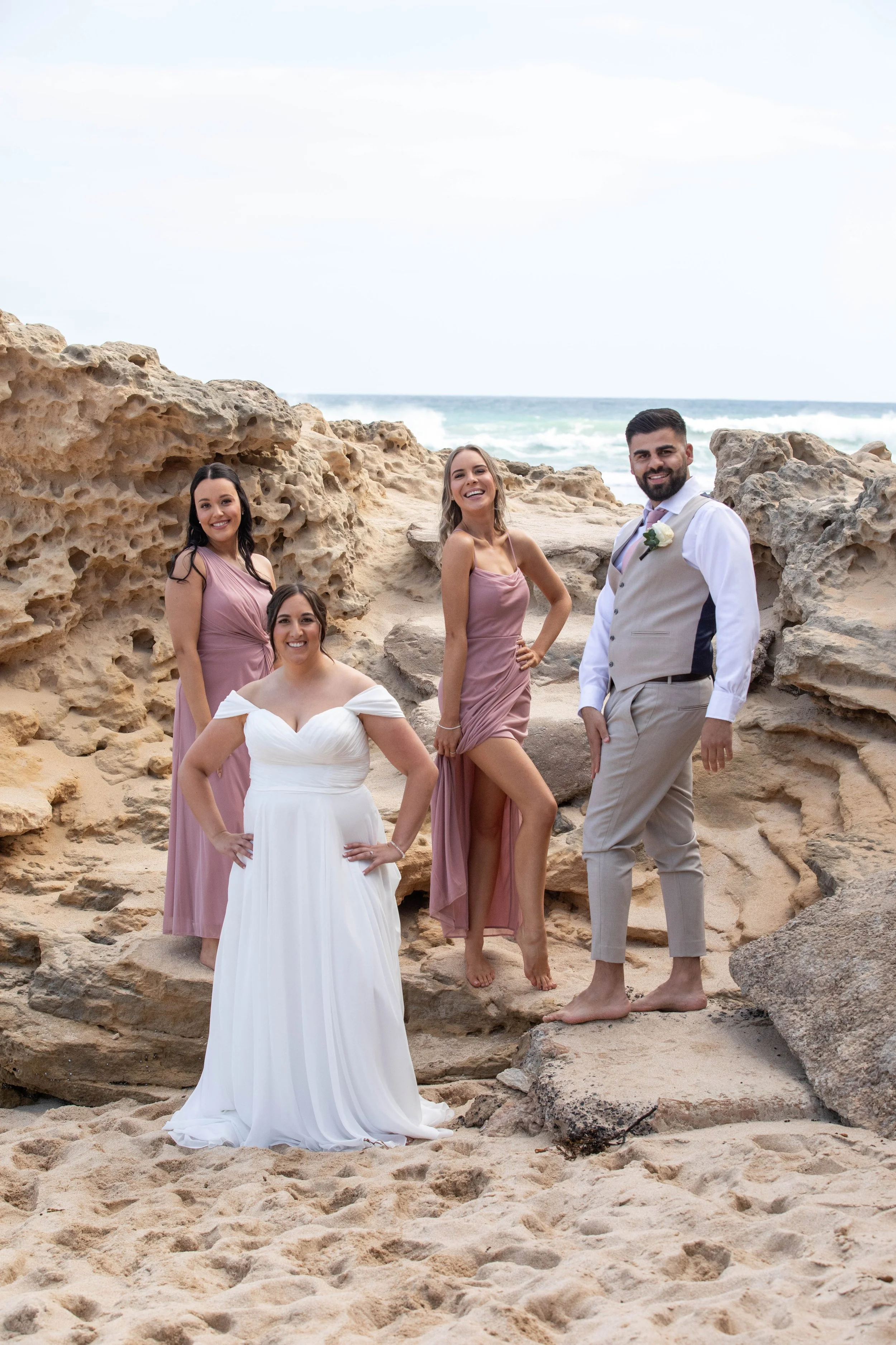Serena & Kate’s Wedding - Photo Shoot at Sorrento Ocean Beach 