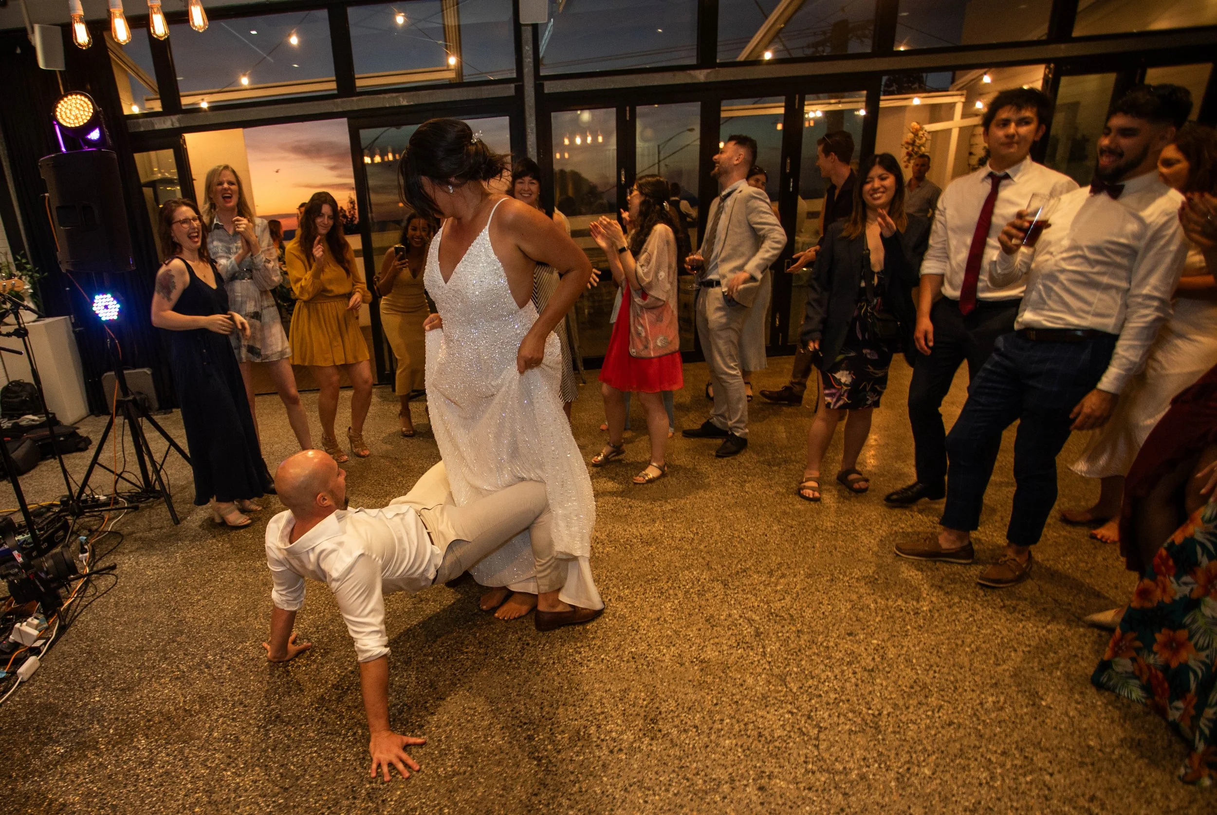 Bianca & Lewis' Wedding at True South in Black Rock 