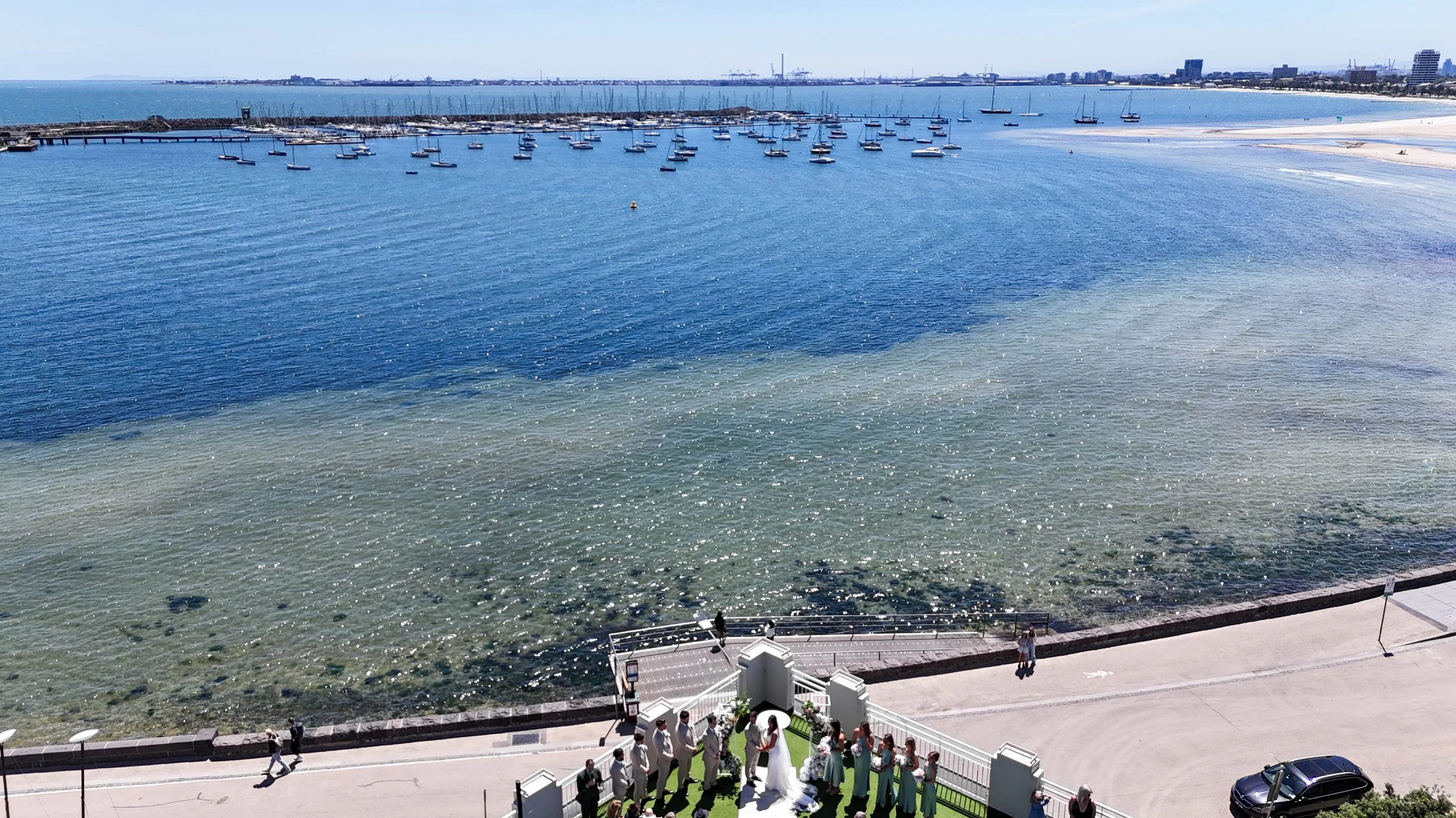 Amy & Matt’s Wedding at Royal Melbourne Yacht Squadron in St Kilda 