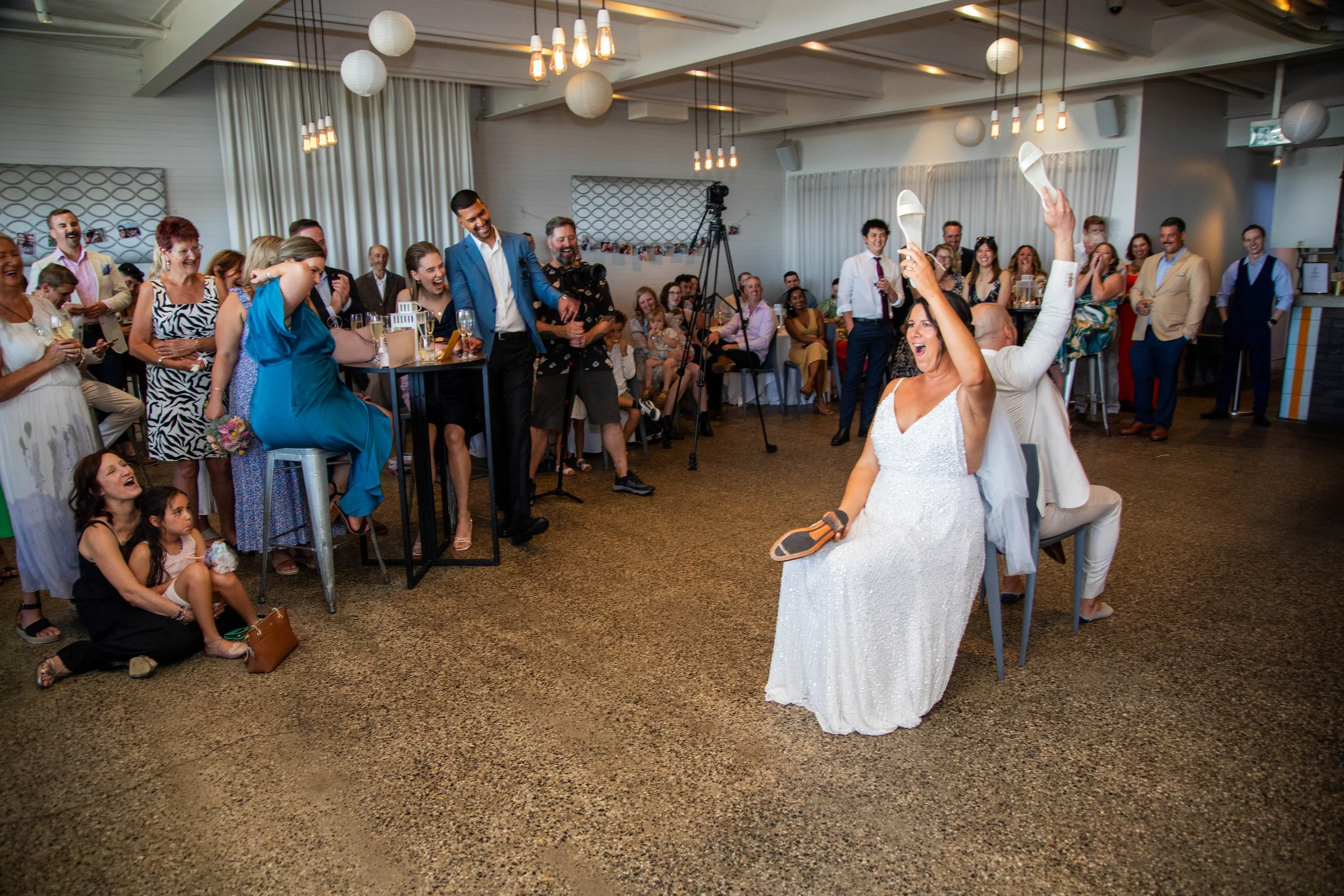 Bianca & Lewis' Wedding at True South in Black Rock 
