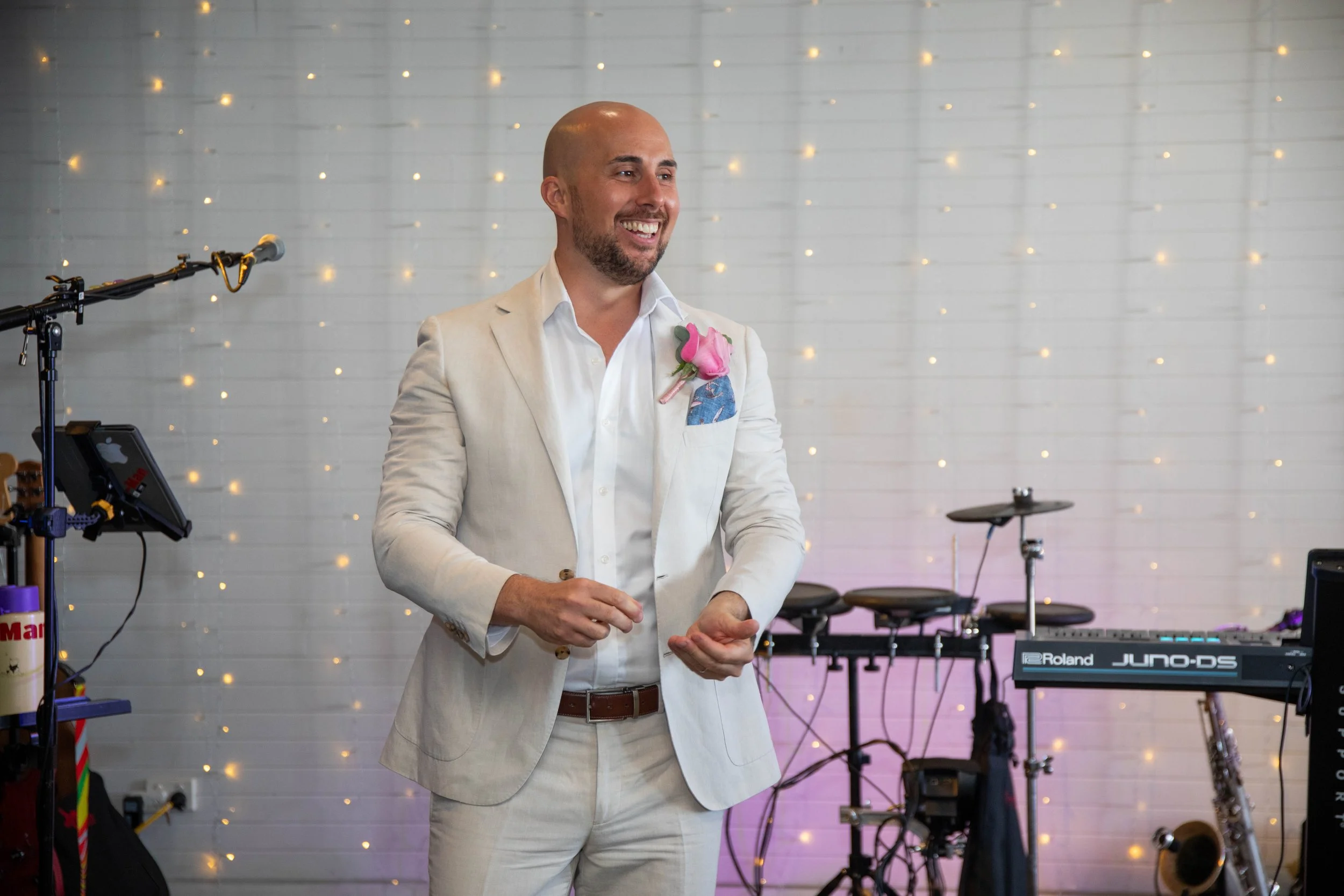 Bianca & Lewis' Wedding at True South in Black Rock 