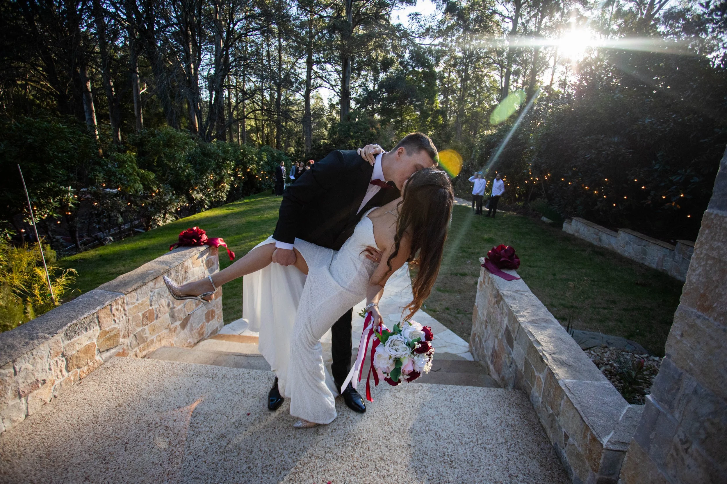 Melissa & Daniel's Wedding at Olinda Tea House in Olinda, Mount Dandenong The Dandenongs 
