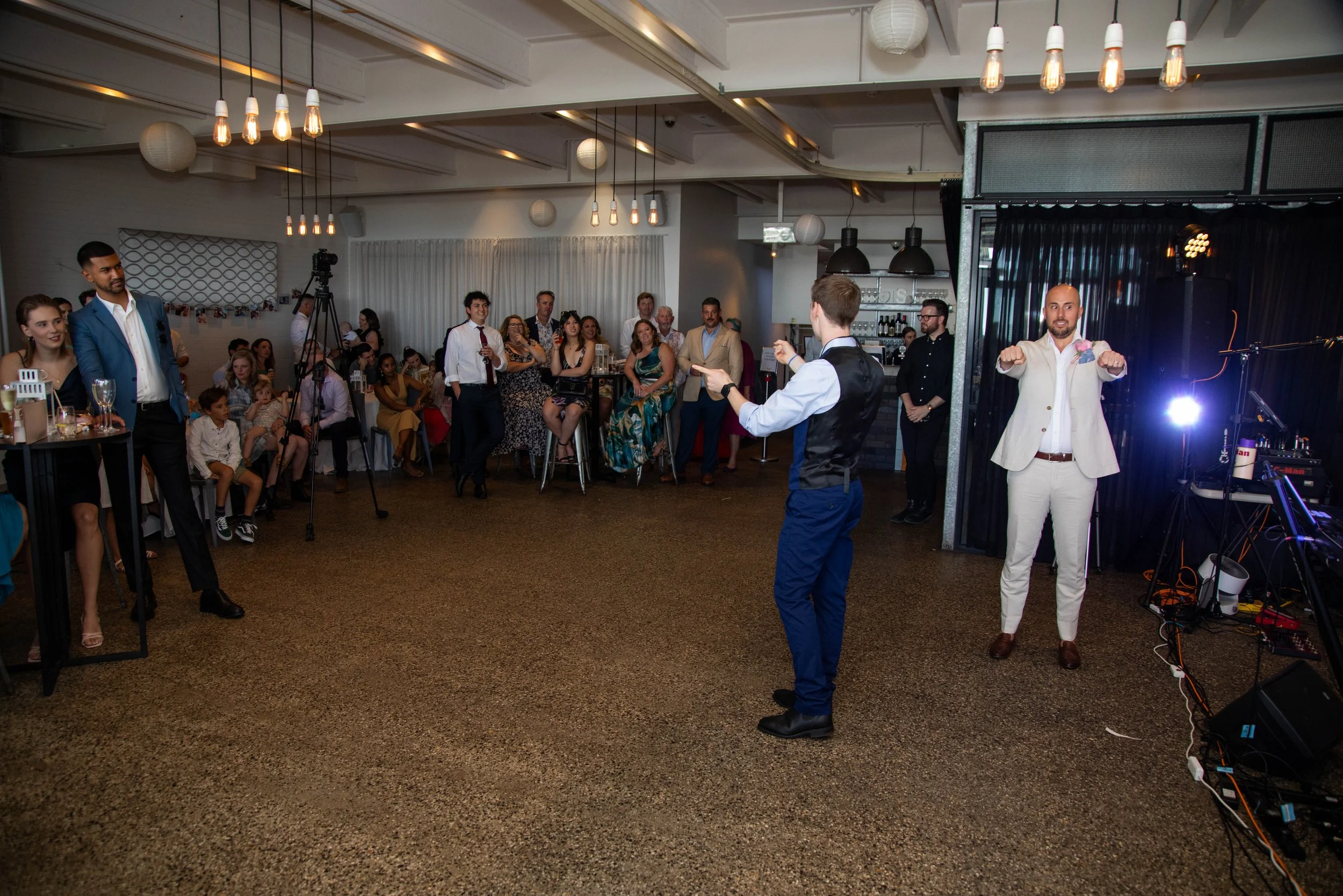 Bianca & Lewis' Wedding at True South in Black Rock 