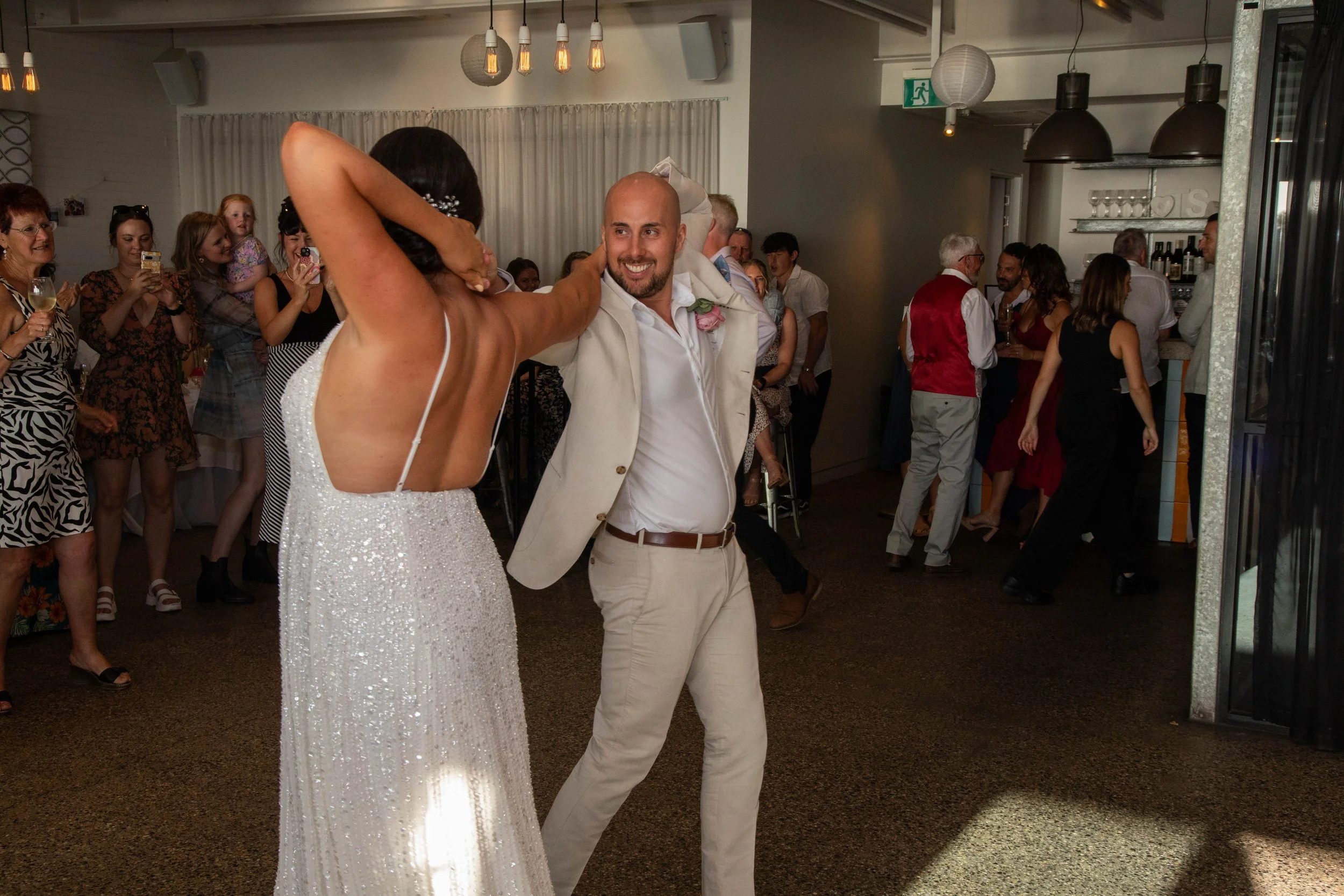 Bianca & Lewis' Wedding at True South in Black Rock 