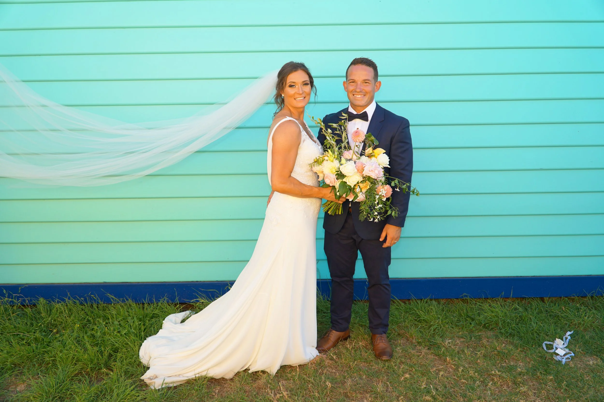 Bec & Tom's Wedding at Blairgowrie Yacht Squadron, Photo Shoots at Rye Foreshore, Rye Beach & Rye Ocean Beach 