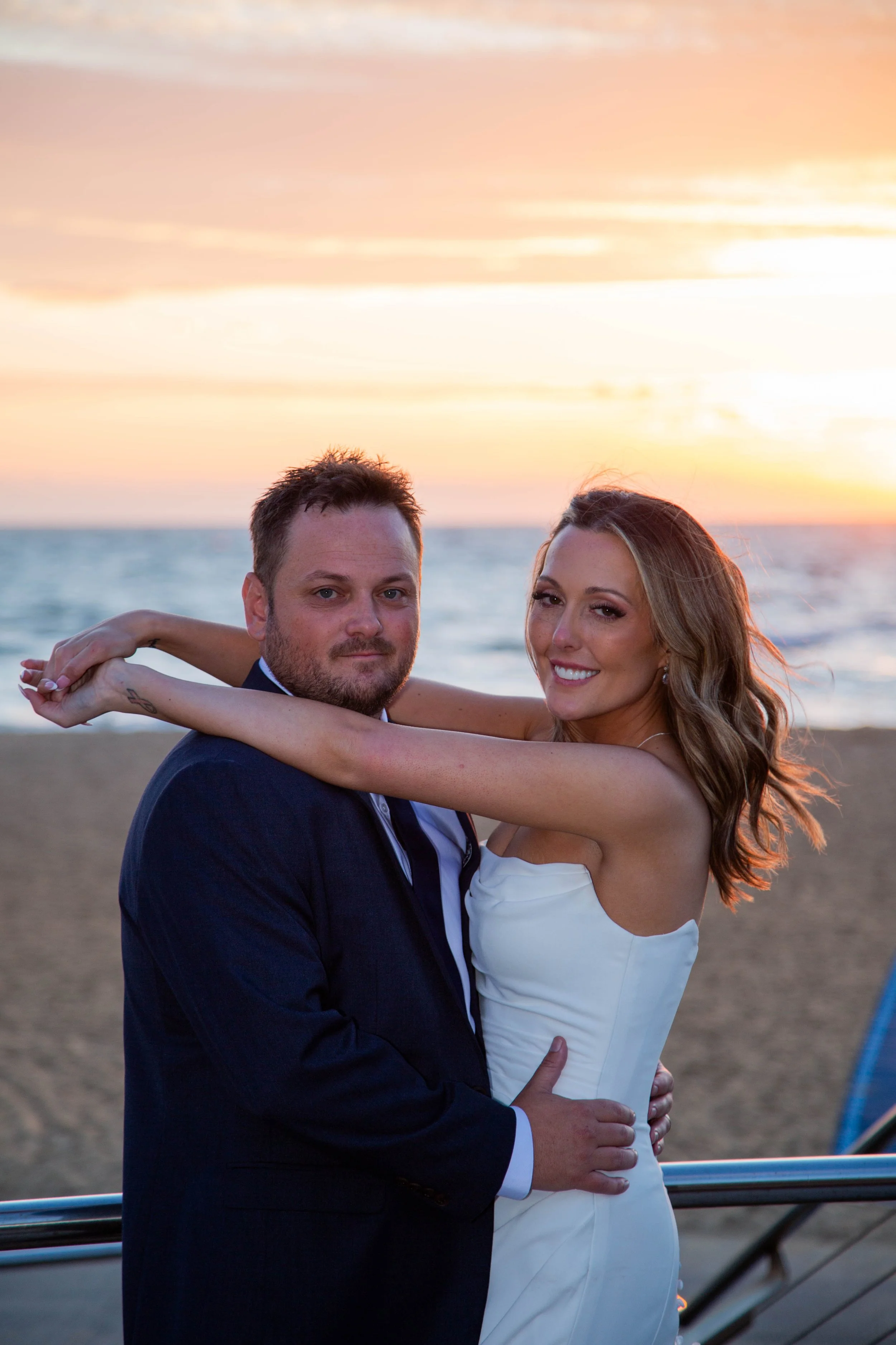 Tara & Scott’s Wedding - Ceremony in Somerville, Photo Shoot in Bonbeach & Reception at Mordialloc Life Saving Club