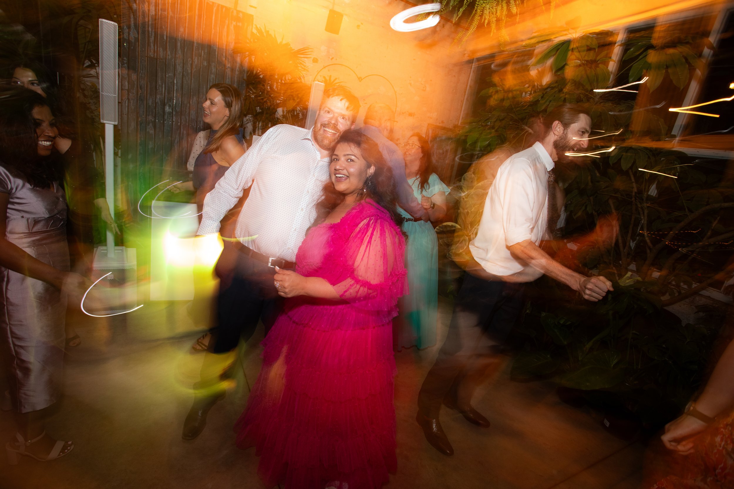 Abha & Andrew’s Wedding - Reception at Glasshaus Inside  