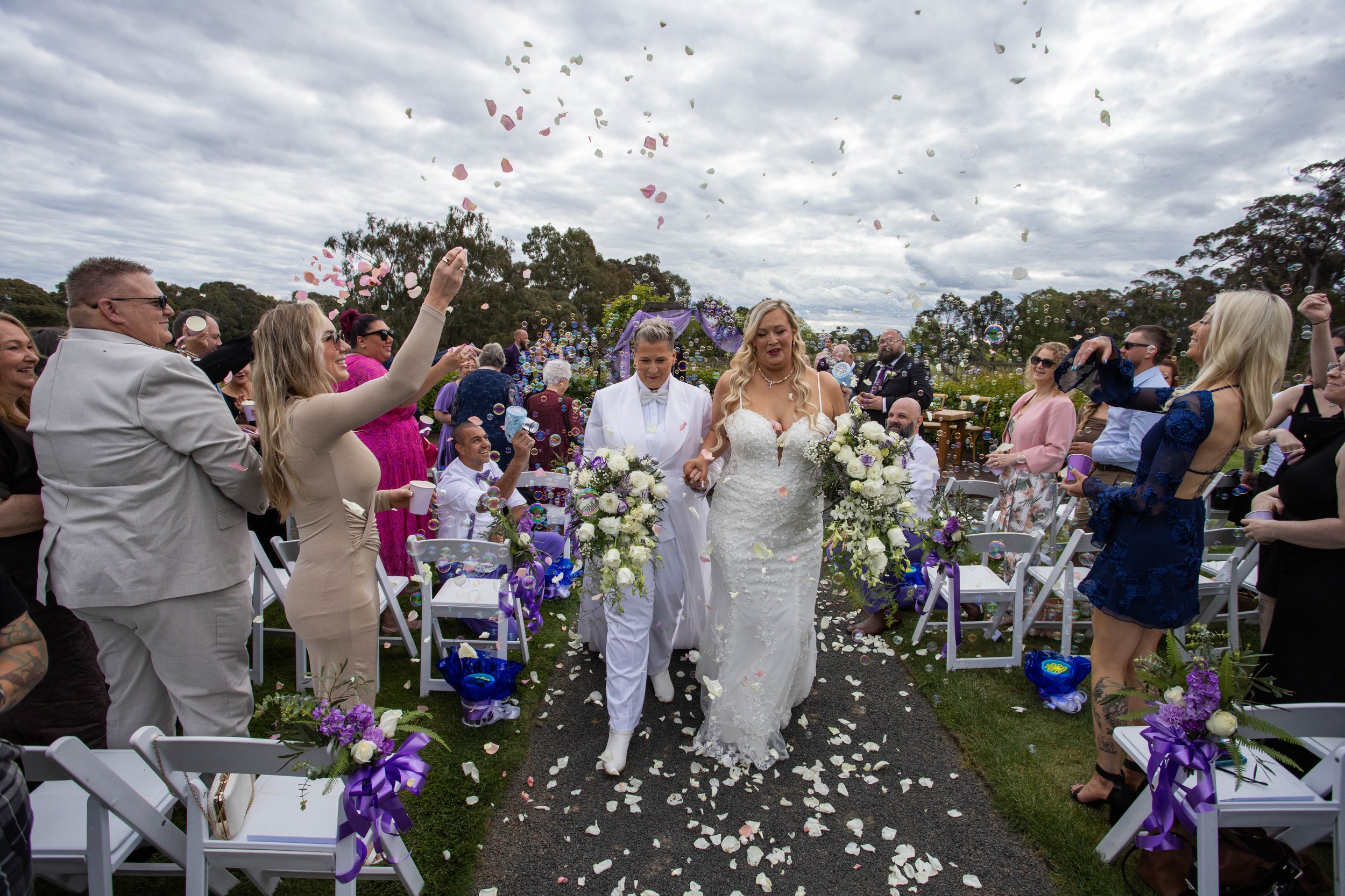 Rachael & Jacinta’s Wedding at Glen Erin at Lancefield