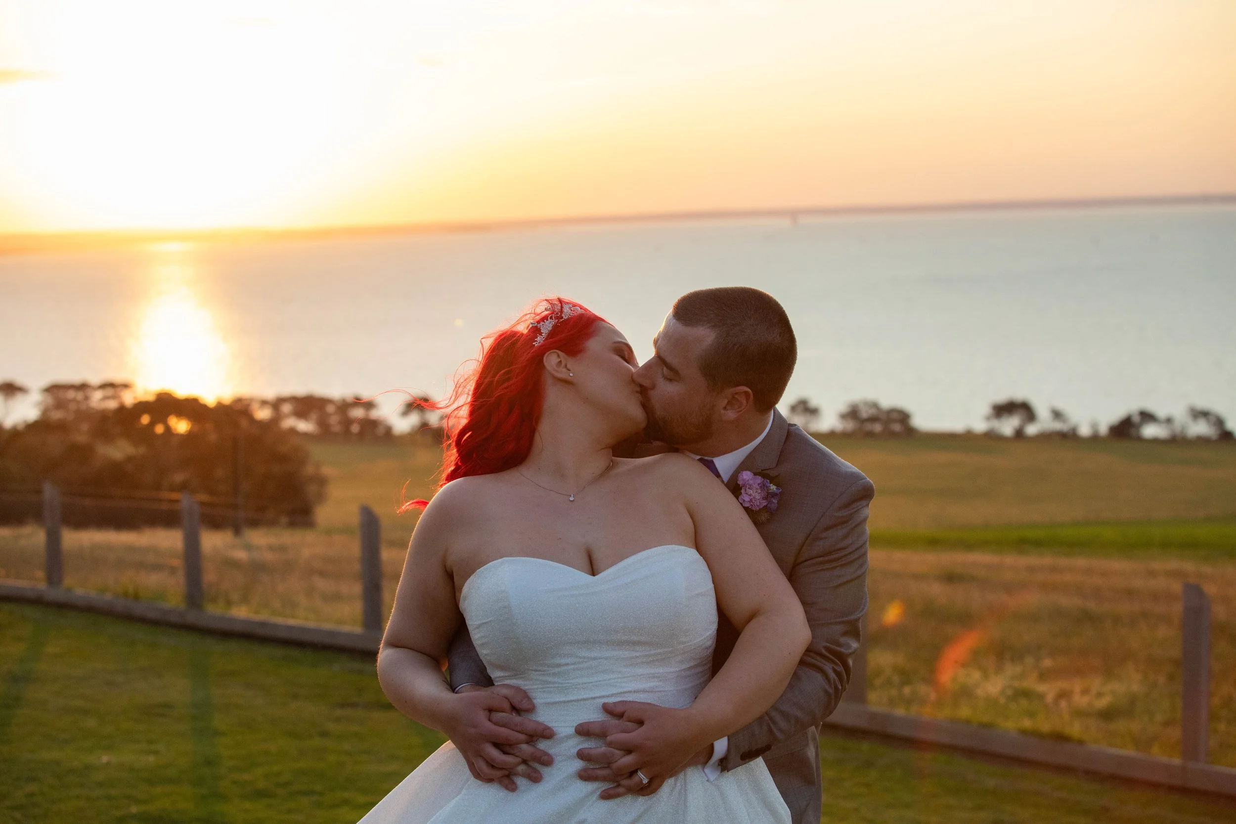 Chelsea & Garry's Wedding at Jack Rabbit Winery in Bellarine