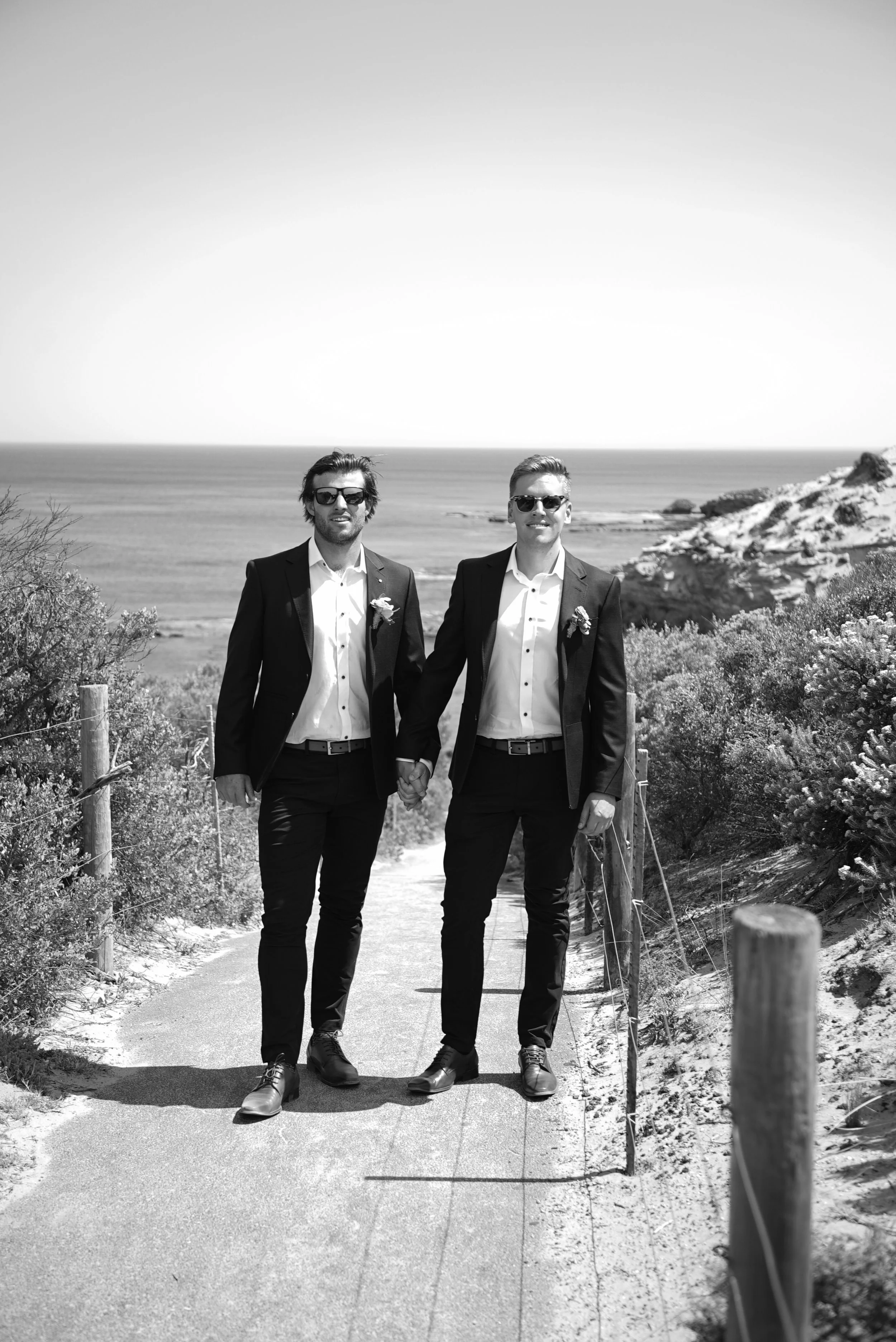 Bec & Tom's Wedding at Blairgowrie Yacht Squadron, Photo Shoots at Rye Foreshore, Rye Beach & Rye Ocean Beach 
