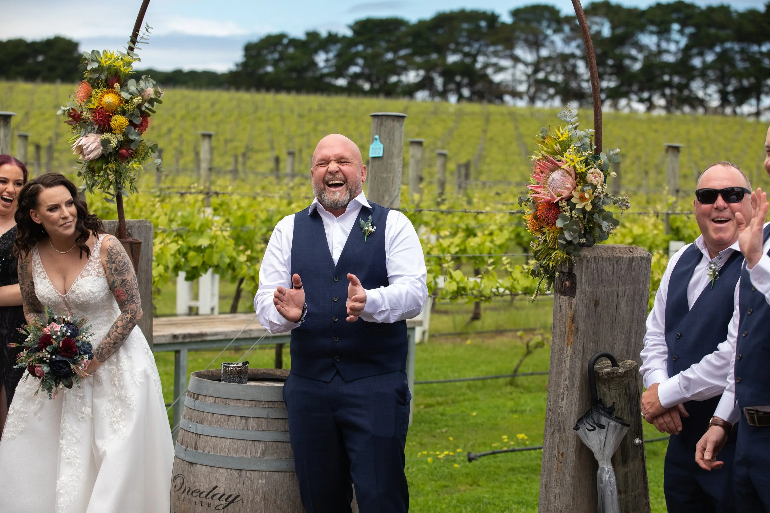 Anne & Ky's Wedding at One Day Estate in Curlewis 