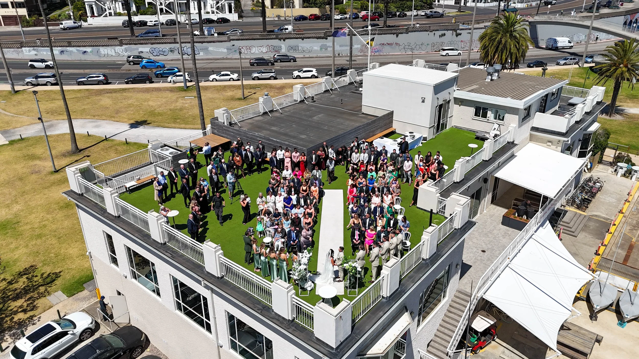 Amy & Matt’s Wedding at Royal Melbourne Yacht Squadron in St Kilda 