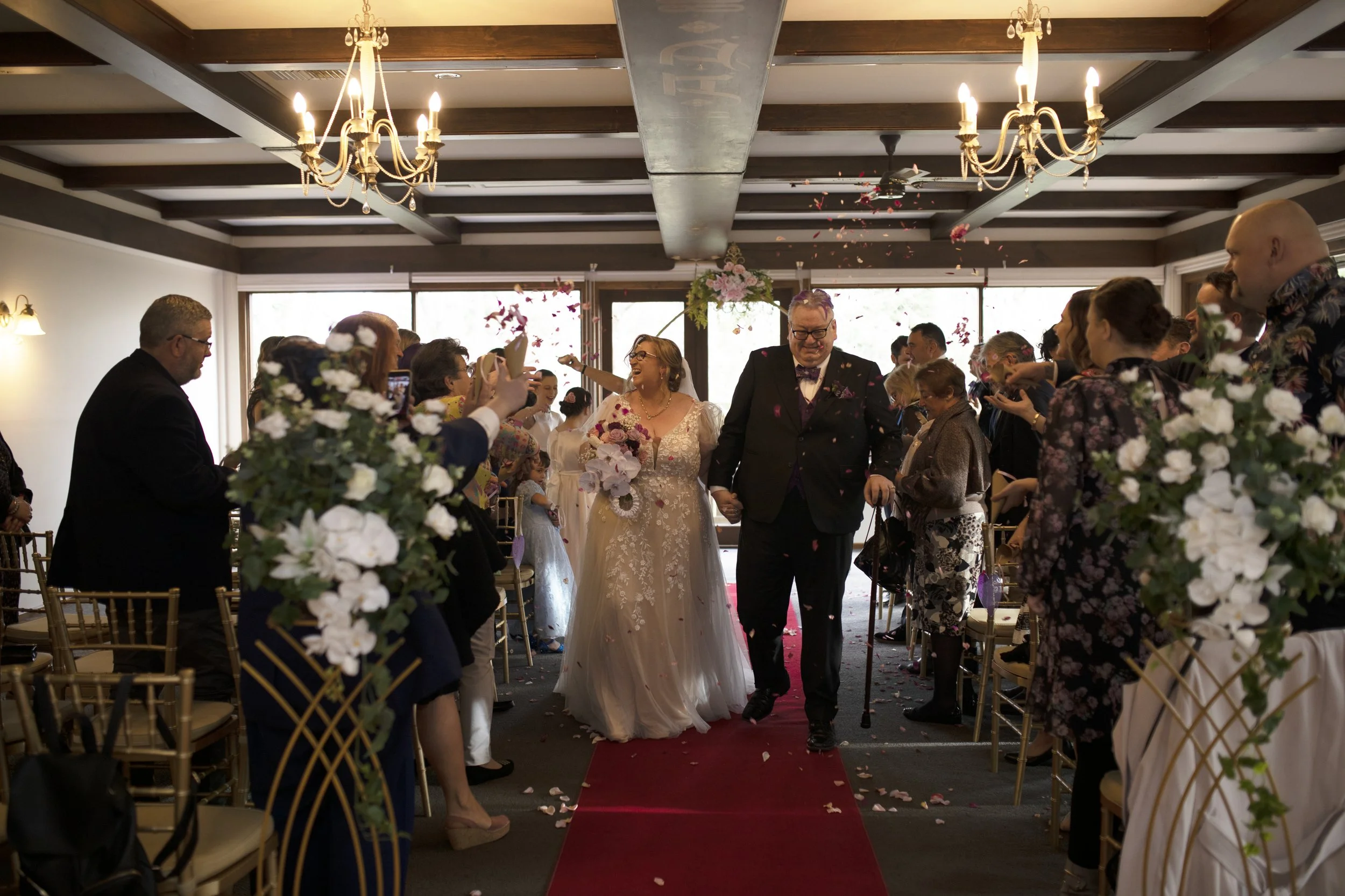 Alison & Simon's Wedding at Chateau Wyuna in Mount Evelyn