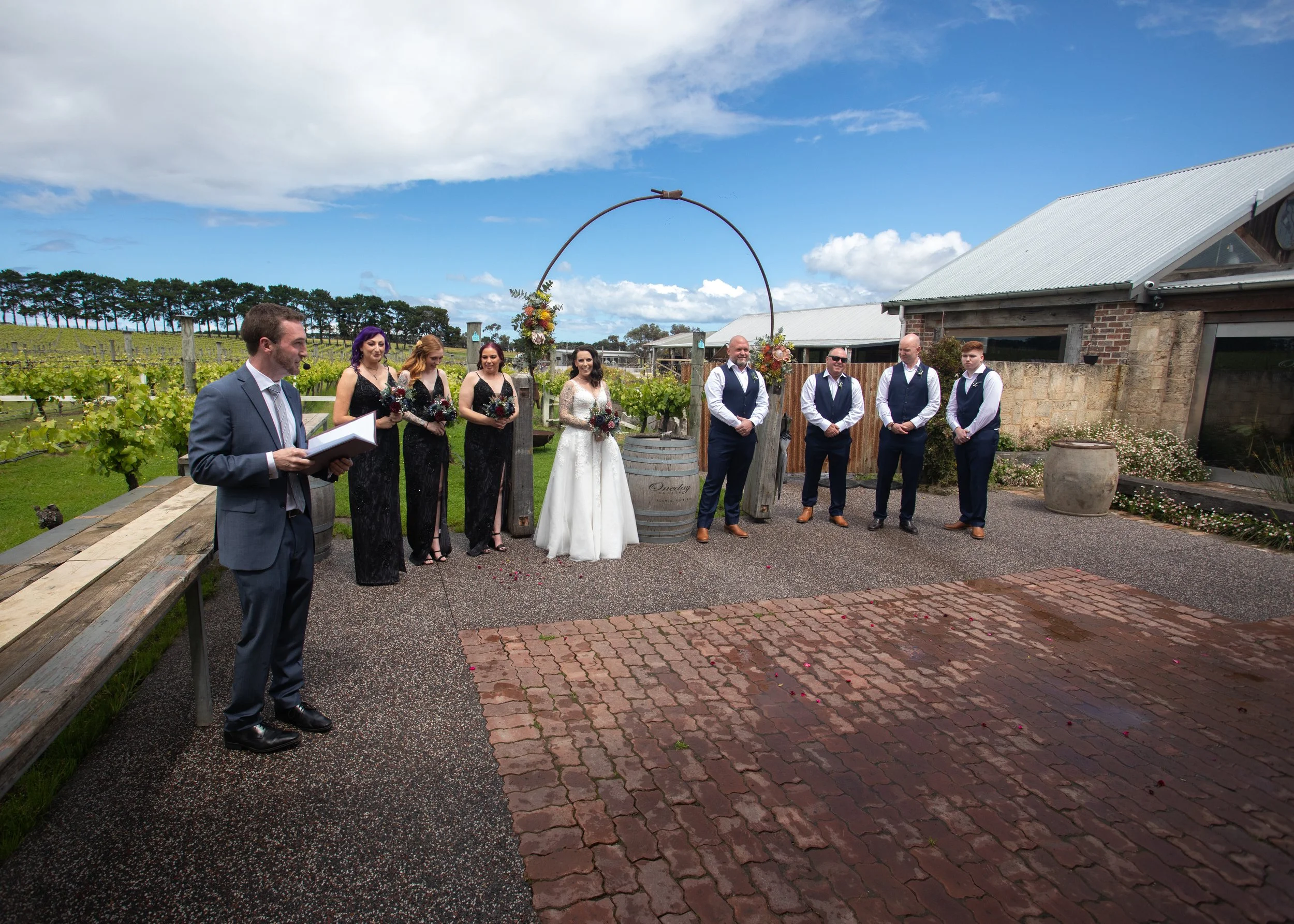 Anne & Ky's Wedding at One Day Estate in Curlewis 