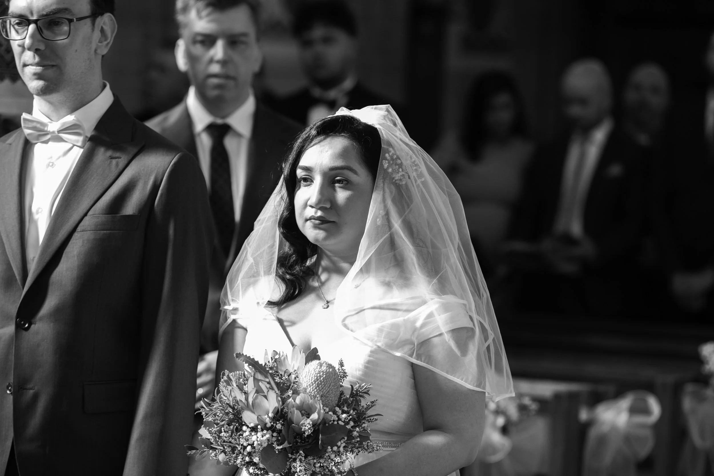 Abha & Andrew’s Wedding - Ceremony at Ukrainian Catholic Cathedral of Saints Peter and Paul 