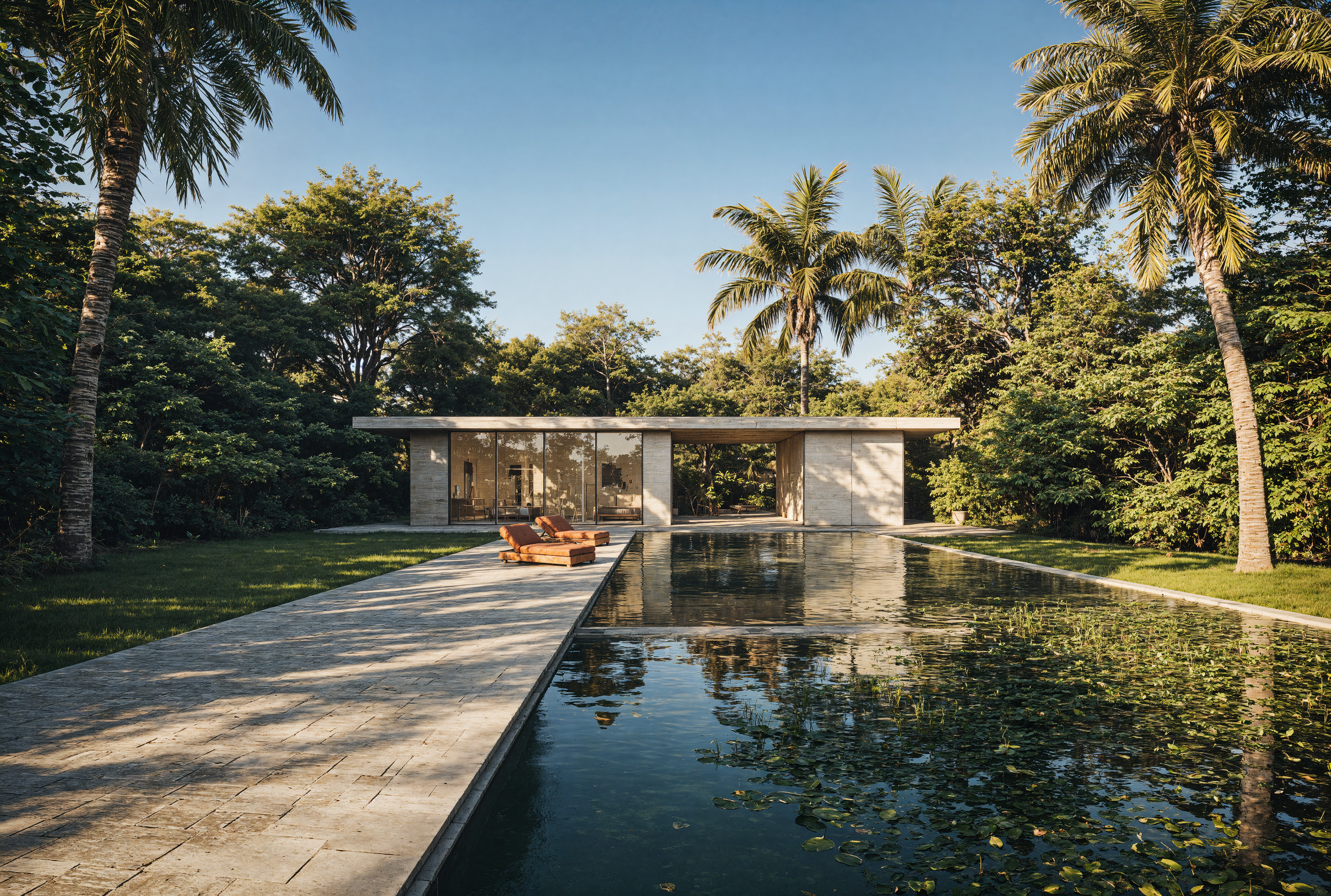 Luxury villa off-plan property visualisation