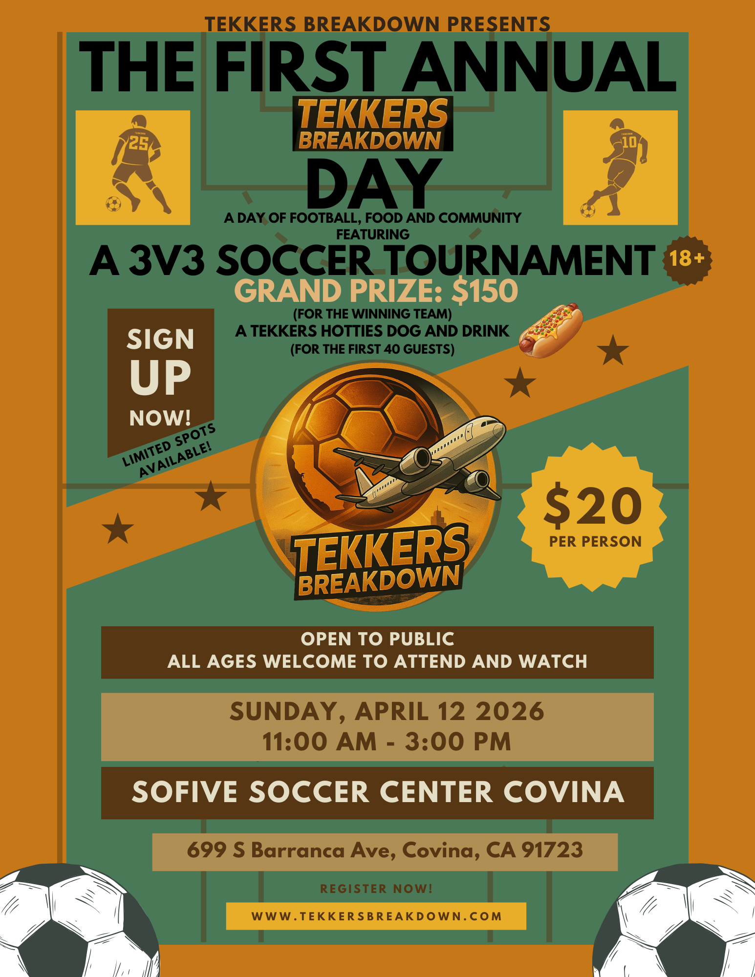 First Annual Tekkers Day Entry