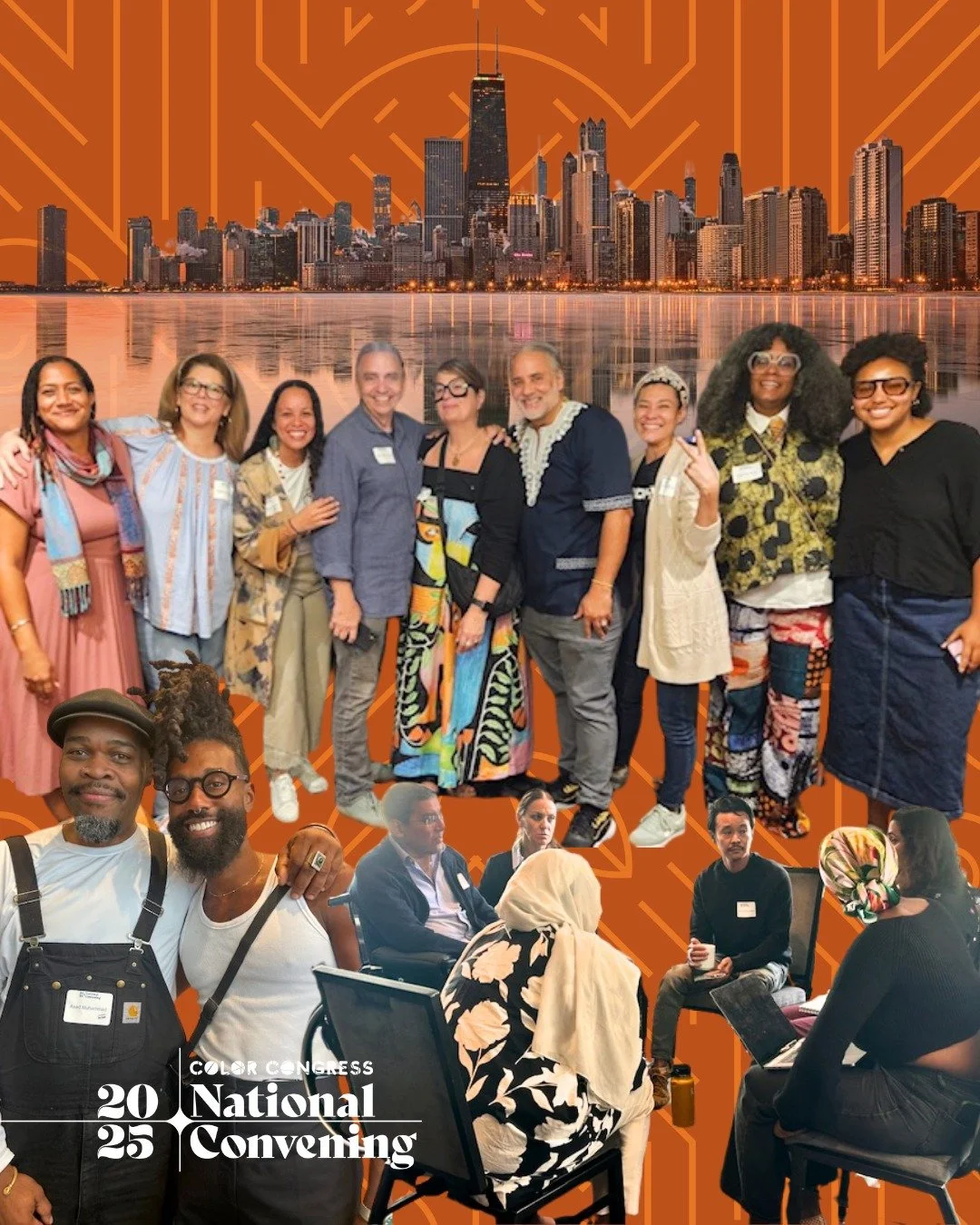 The biennial National Convening is a vital space for Color Congress members to gather in-person and online to connect, reflect, debate and consider future collective actions. Here are some snapshots from our most recent Convening in Chicago!