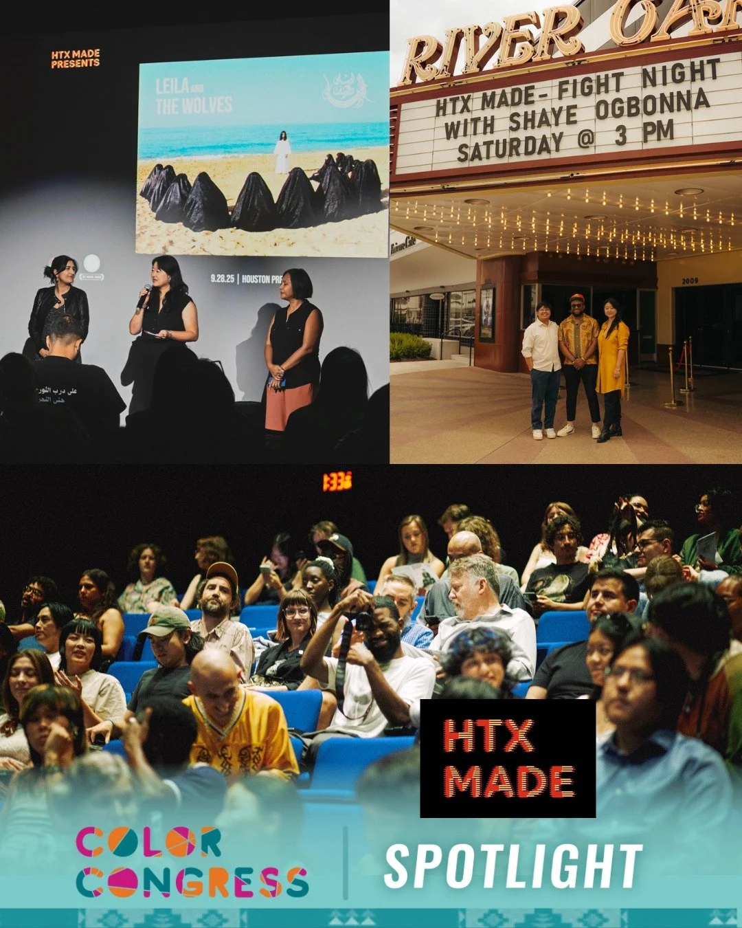 &ldquo;The City of Houston is experiencing a creative renaissance. The explosion of energy across all forms - music, fine art, photography, performance, film, etc - parallels the hunger of an ever-increasing engaged audience for bold, independent wor