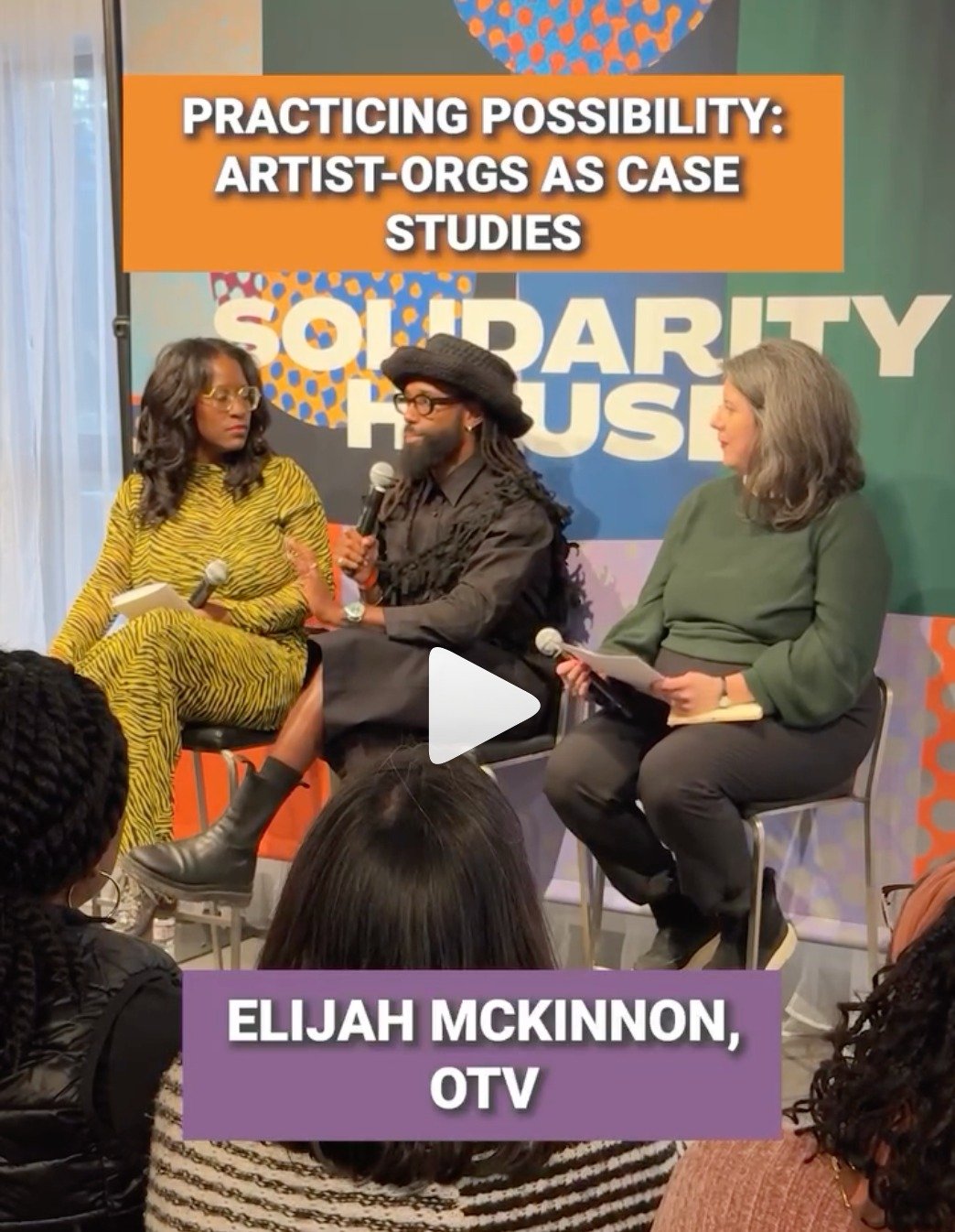 Did you catch the coalition-led activation Solidarity House at this year's Sundance Film Festival? If not, head over to @thesolidarityhouse to watch clips from critical conversations, including the panel &ldquo;Practicing Possibility: Artist-Orgs as 