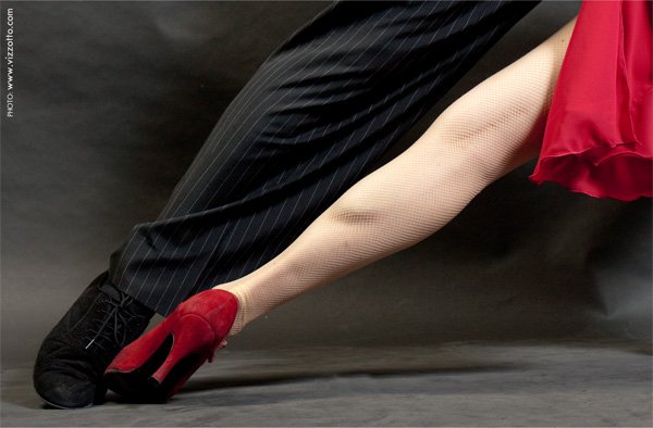 Margarita Klurfan e Walter Cardozo in ballo di tango