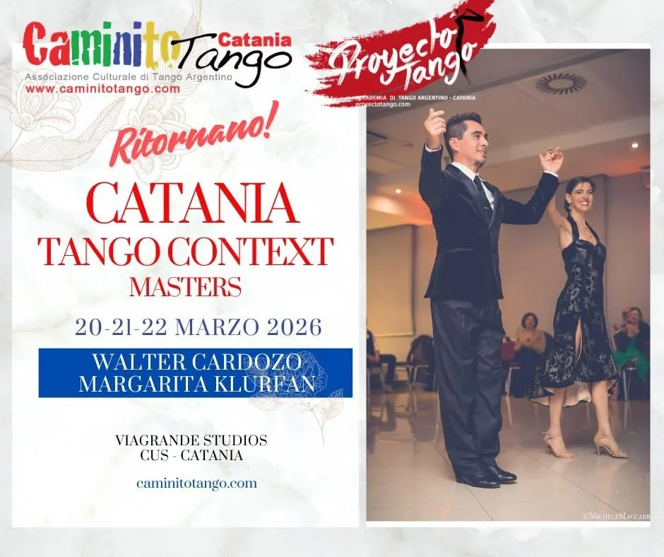 Margarita Klurfan e Walter Cardozo a Catania