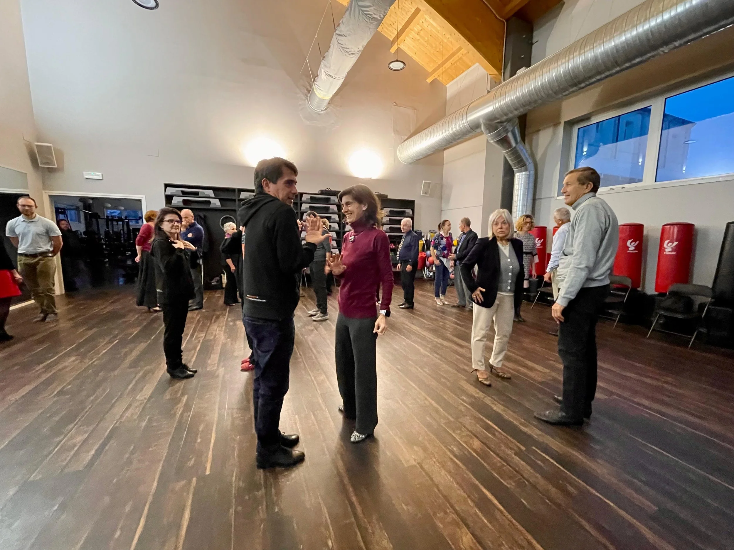 Margarita Klurfan e Walter Cardozo insegnano tango