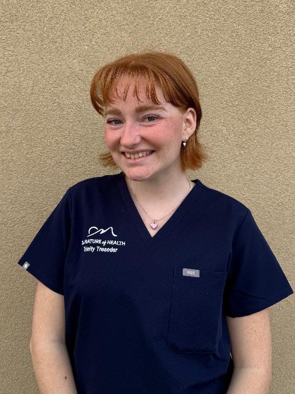 Trinity Treseder, wellness care coordinator at The Nature of Health chiropractic and wellness clinic in Gilbert, Arizona