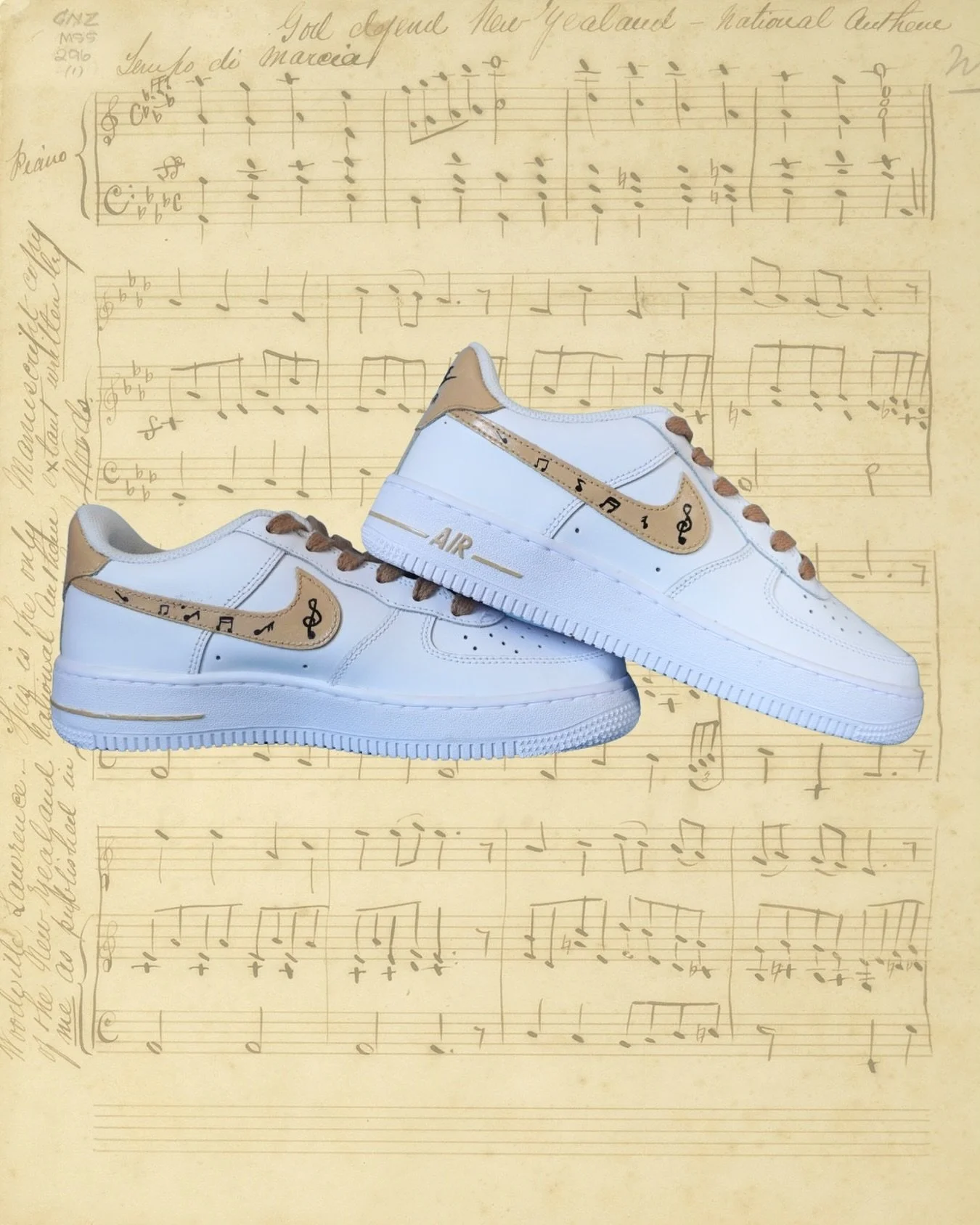 When every step hits the right note.

📦Sold *
🖌️Ready-to-order *
👟Sizes 36 - 49.5 (EU Sizes)

*Design on Air Force 1
*&rdquo;Sold&rdquo; means this exact pair is taken, but the design can still be ordered.
*This design is ready-to-order, but each 